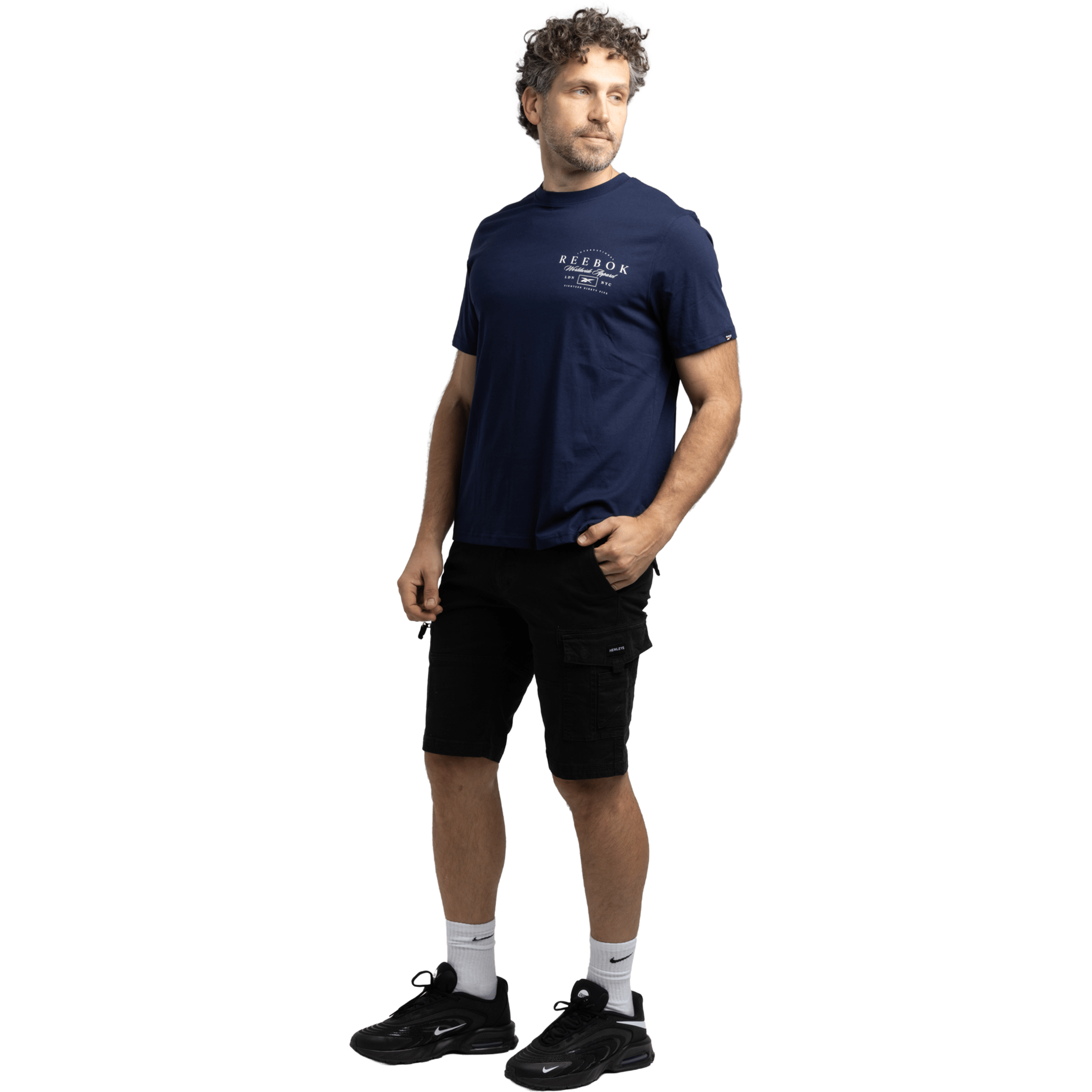 Mens Reebok Worldwide Graphic Tee
