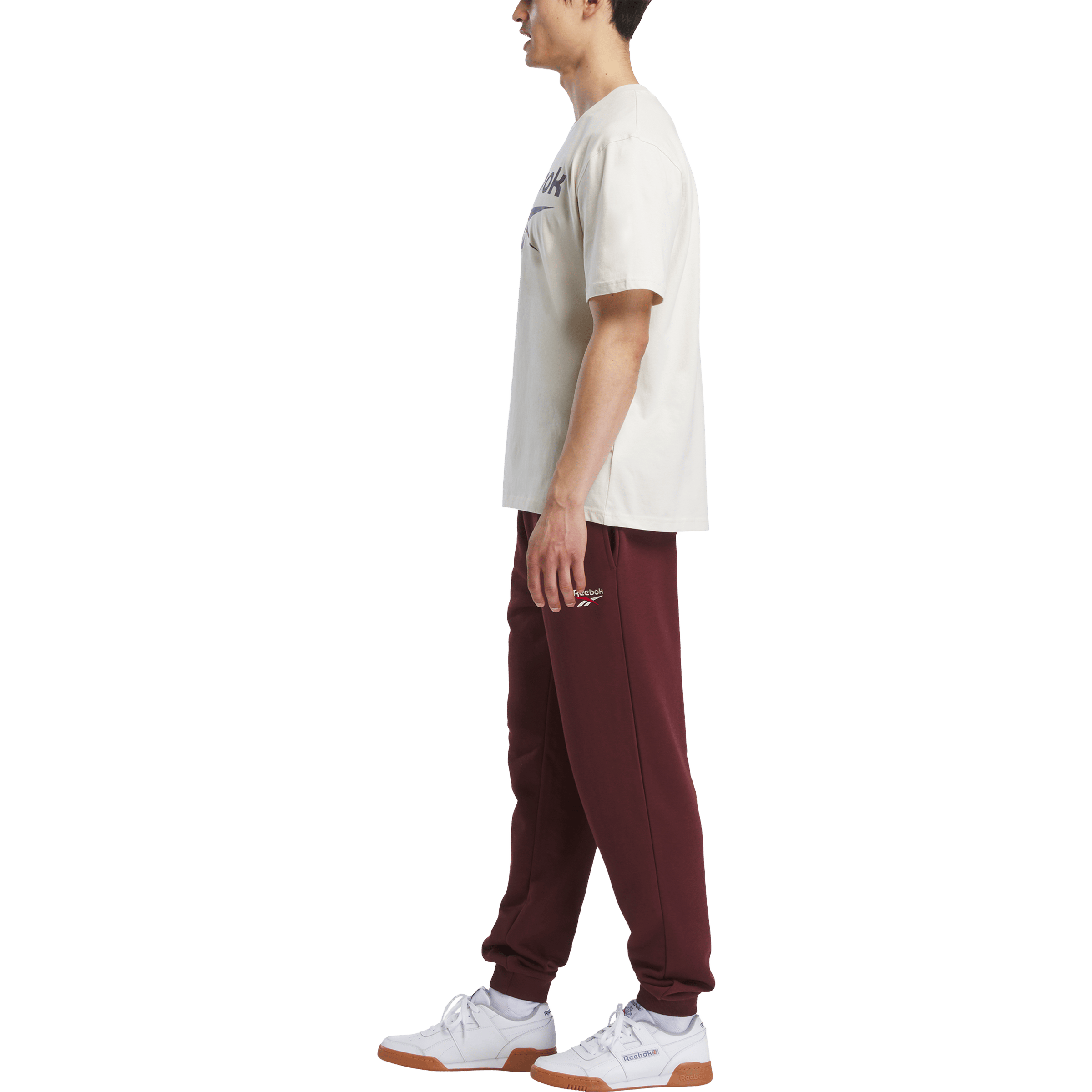 Mens Reebok Bruno Big Logo Crew Neck Tee