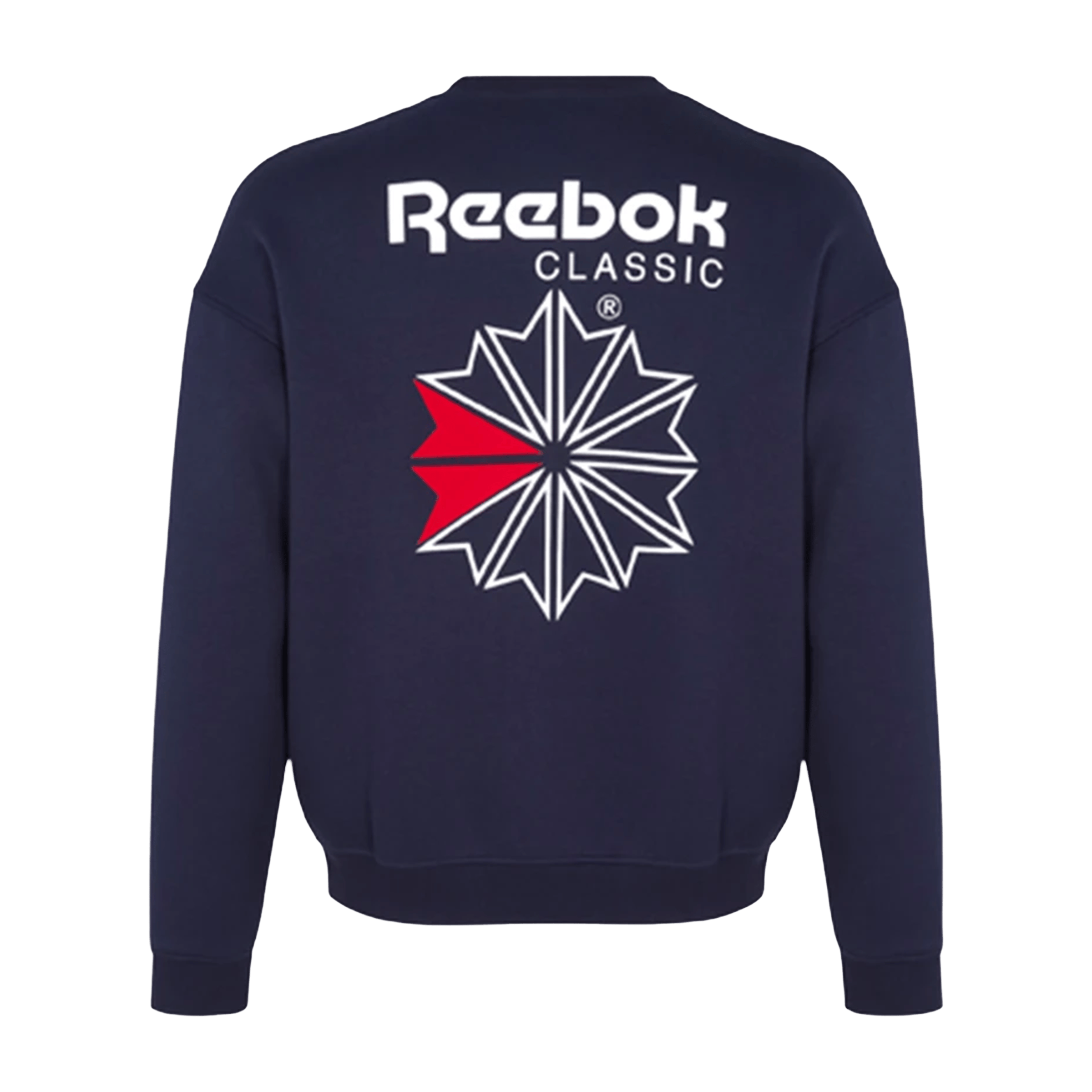 Mens Reebok Starcrest Relaxed Crew Sweat