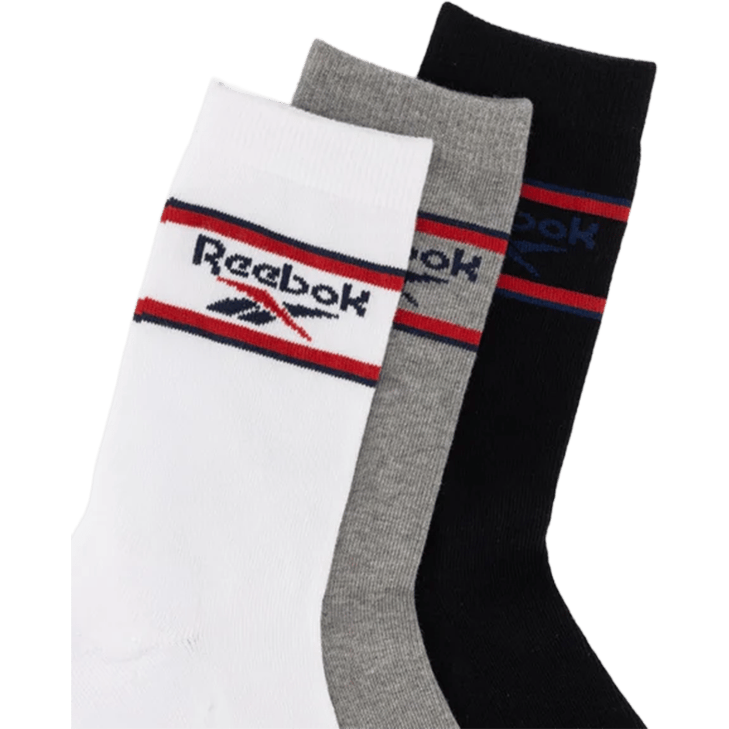 Unisex Reebok (3pk) Sports Classic Crew Socks