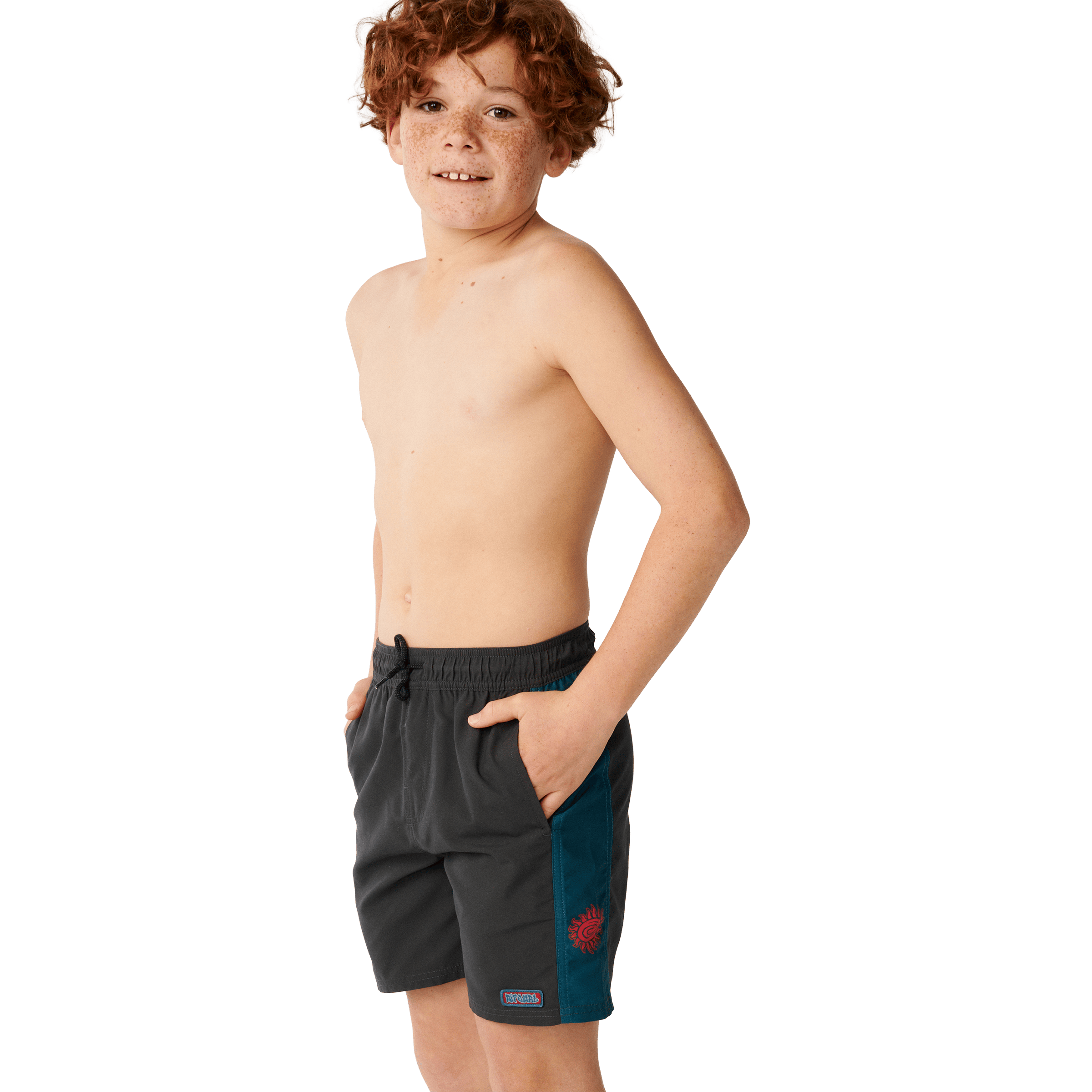 Kids Rip Curl Surf Shack Panel Volley Boardshorts