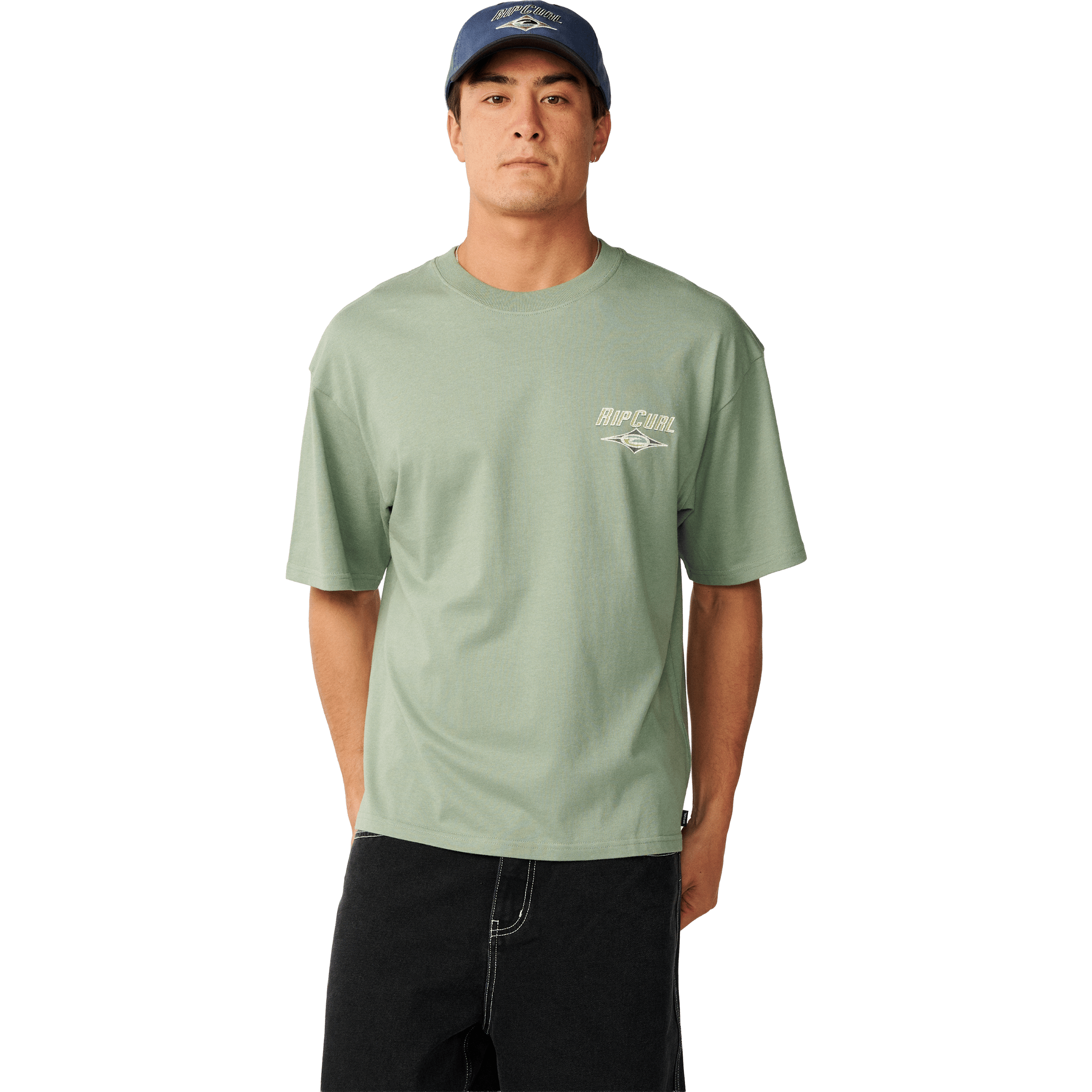 Mens Rip Curl Heritage Icon Tee
