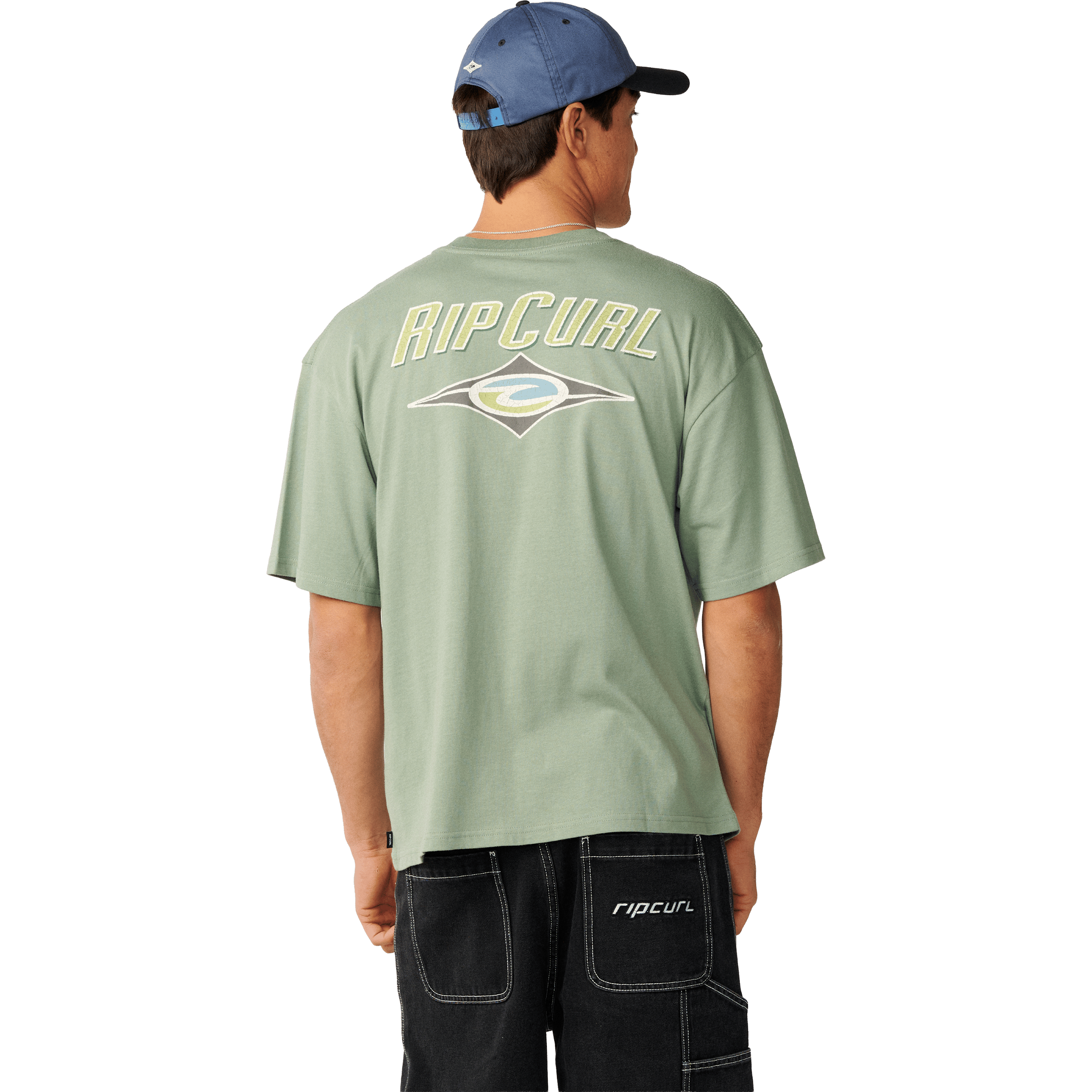 Mens Rip Curl Heritage Icon Tee