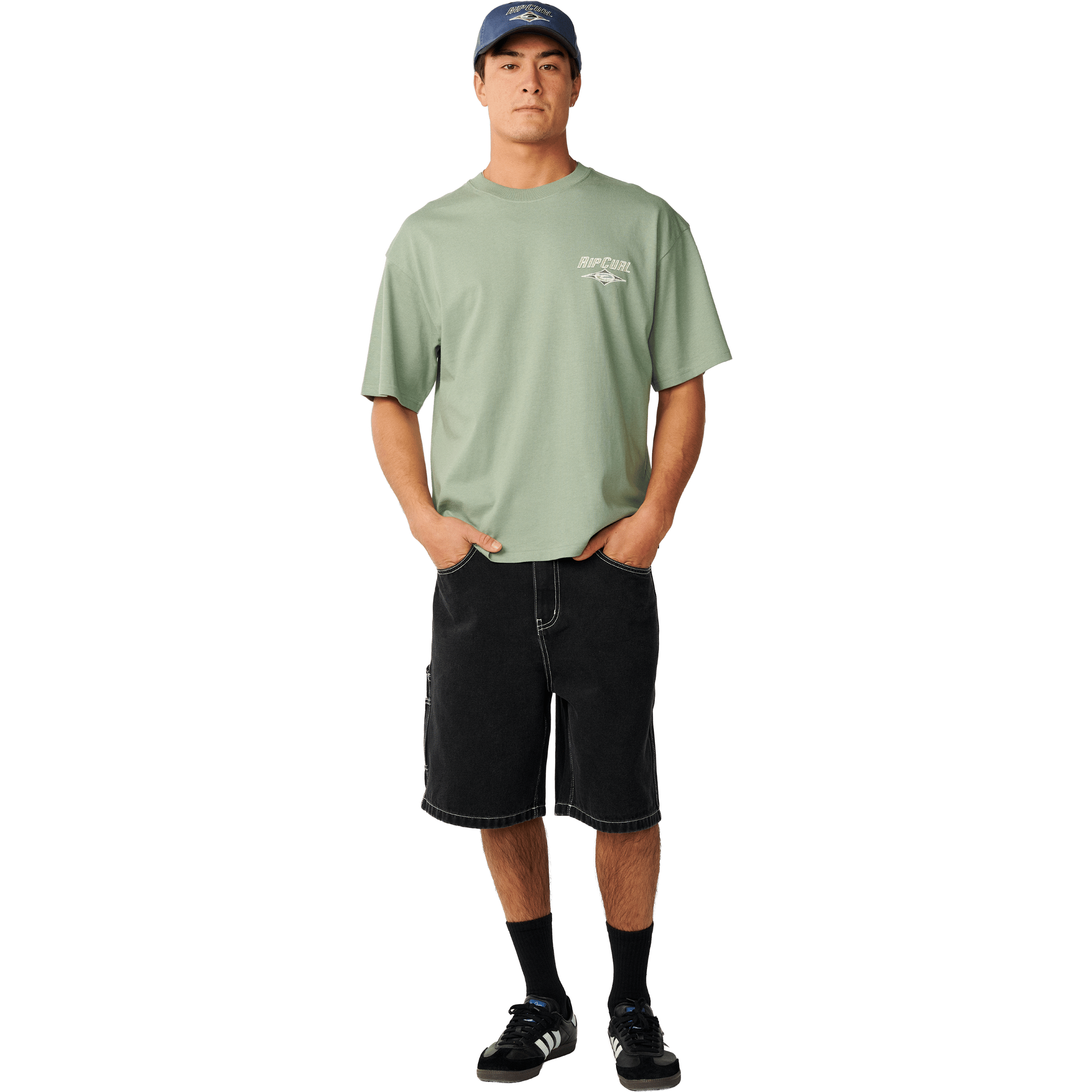 Mens Rip Curl Heritage Icon Tee