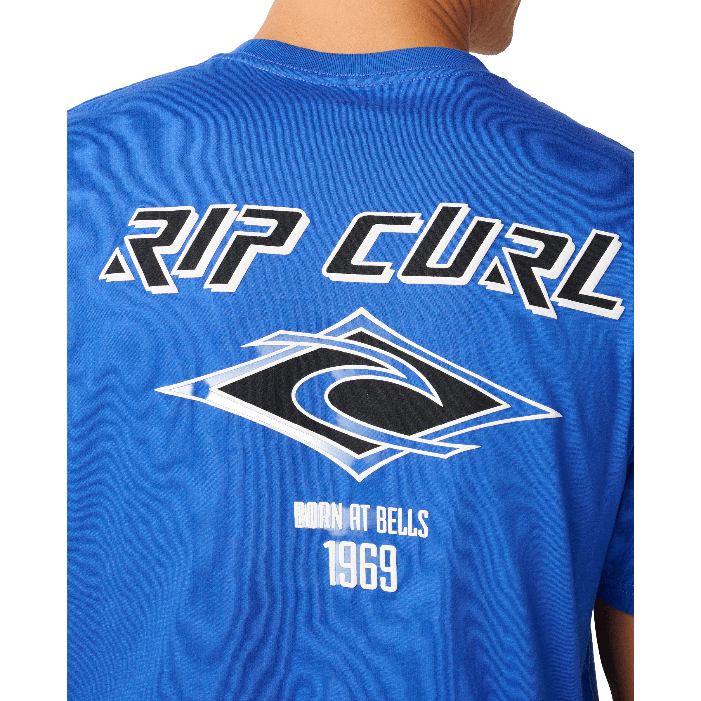 Mens Rip Curl Fade Out Icon Tee