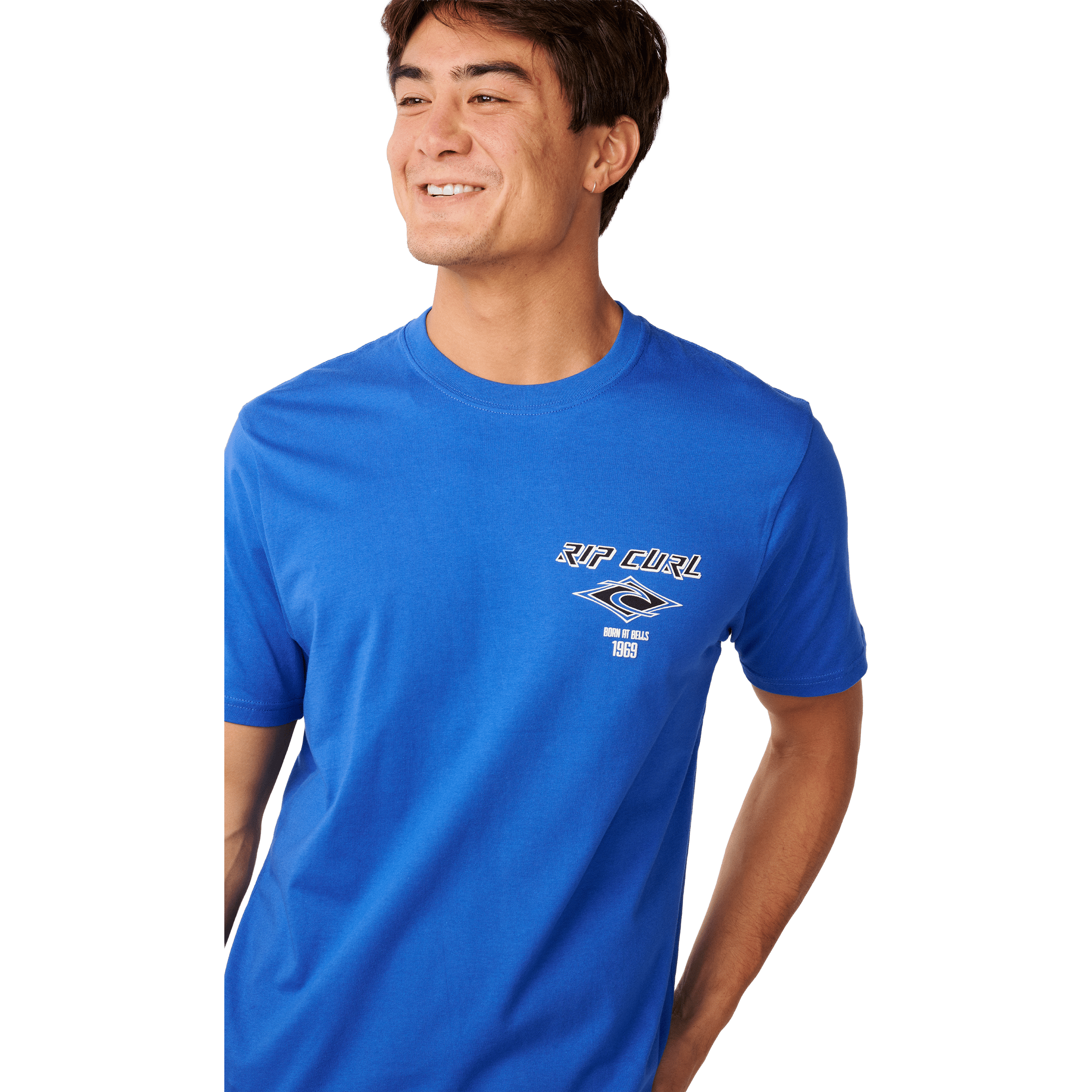 Mens Rip Curl Fade Out Icon Tee
