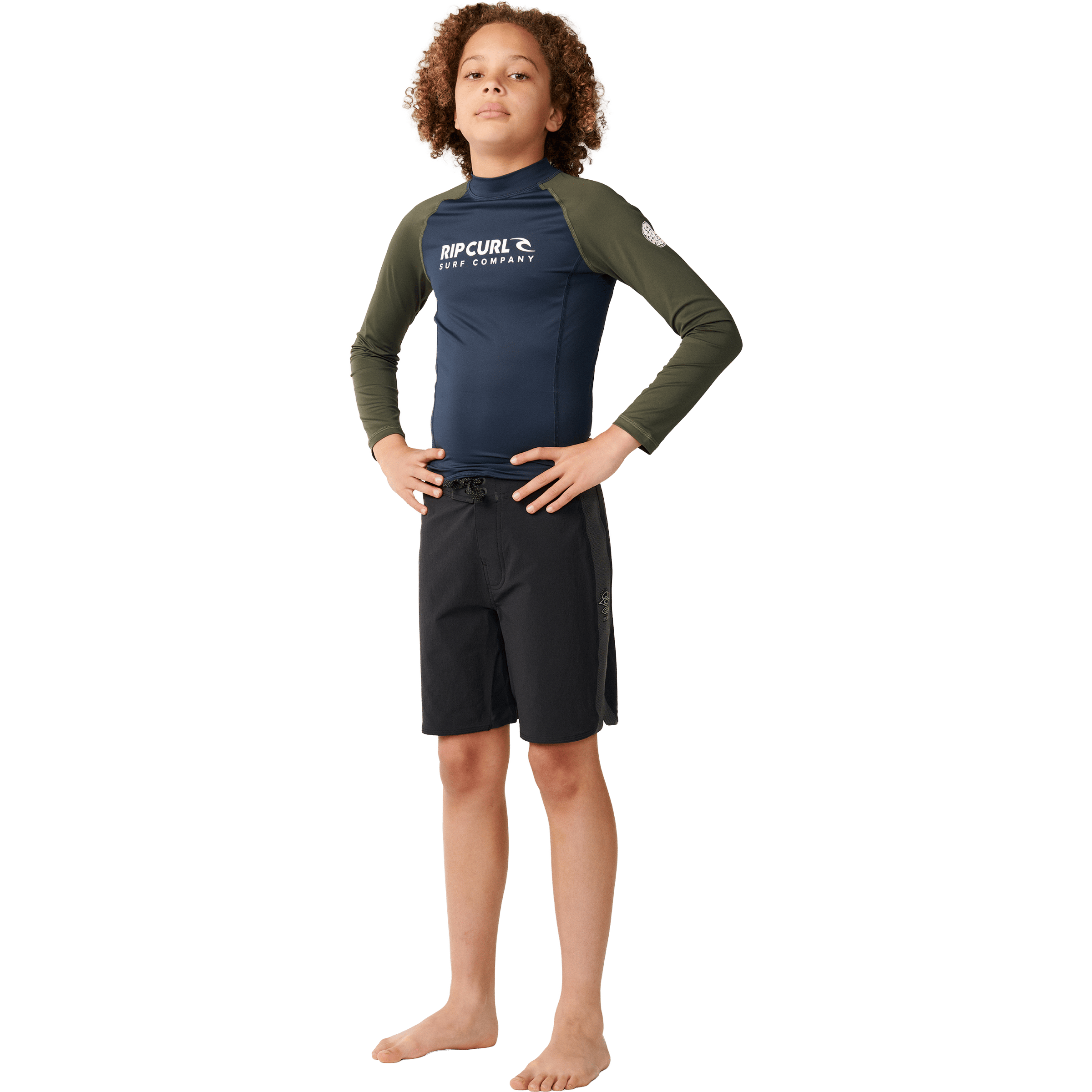 Kids Rip Curl Shock UPF Rash Vest