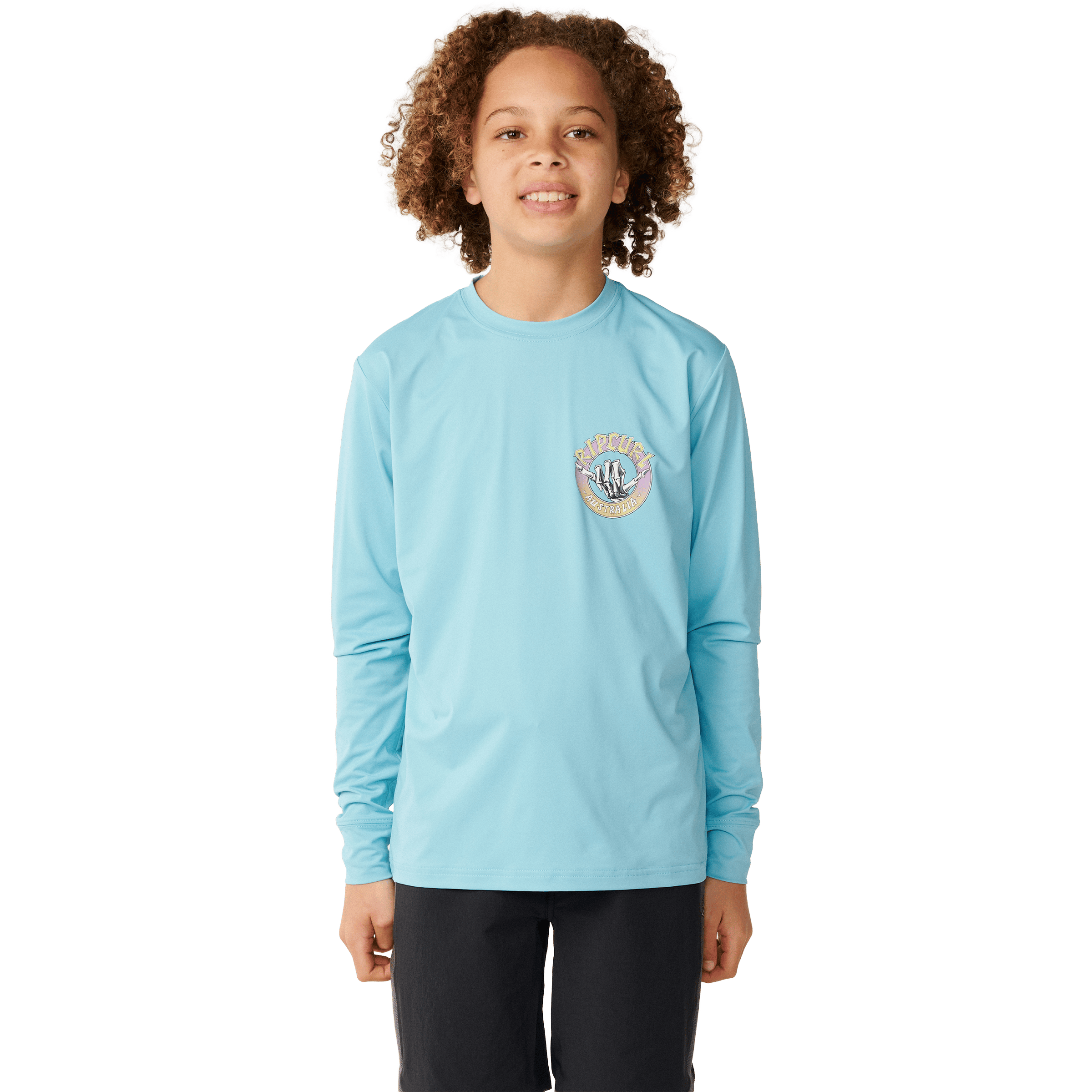 Kids Rip Curl Desto Shred Shaka UPF Rash Vest
