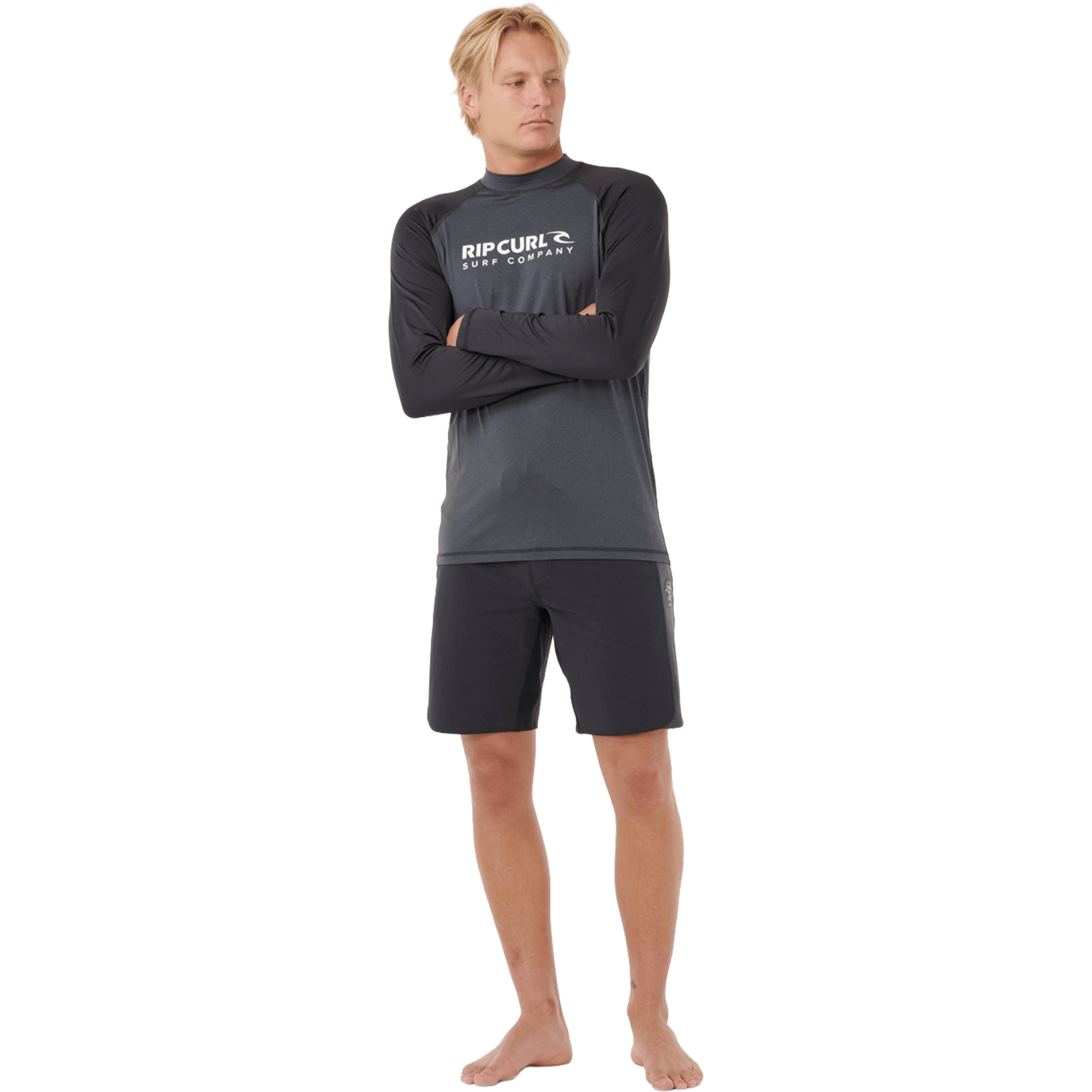 Mens Rip Curl Shock UPF Rash Vest