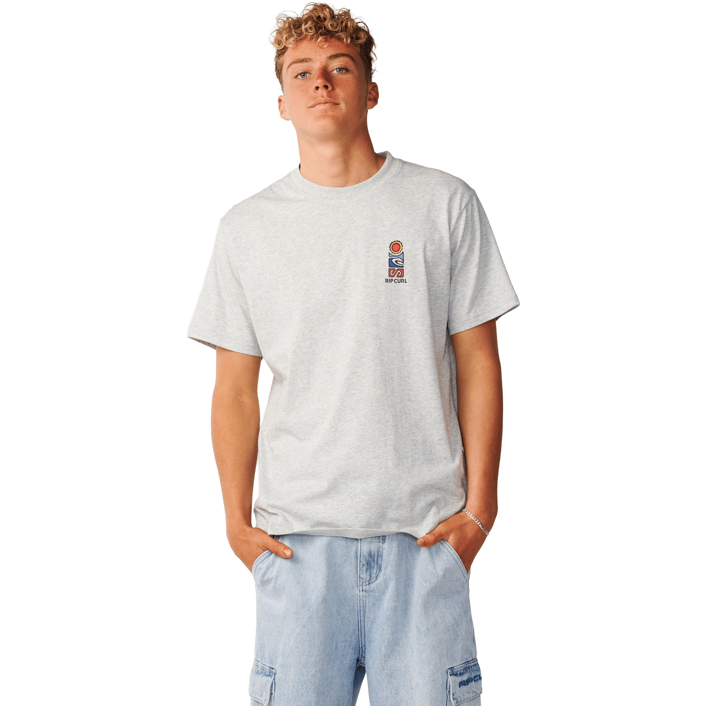 Mens Rip Curl Search Series Vapercool Stack Tee