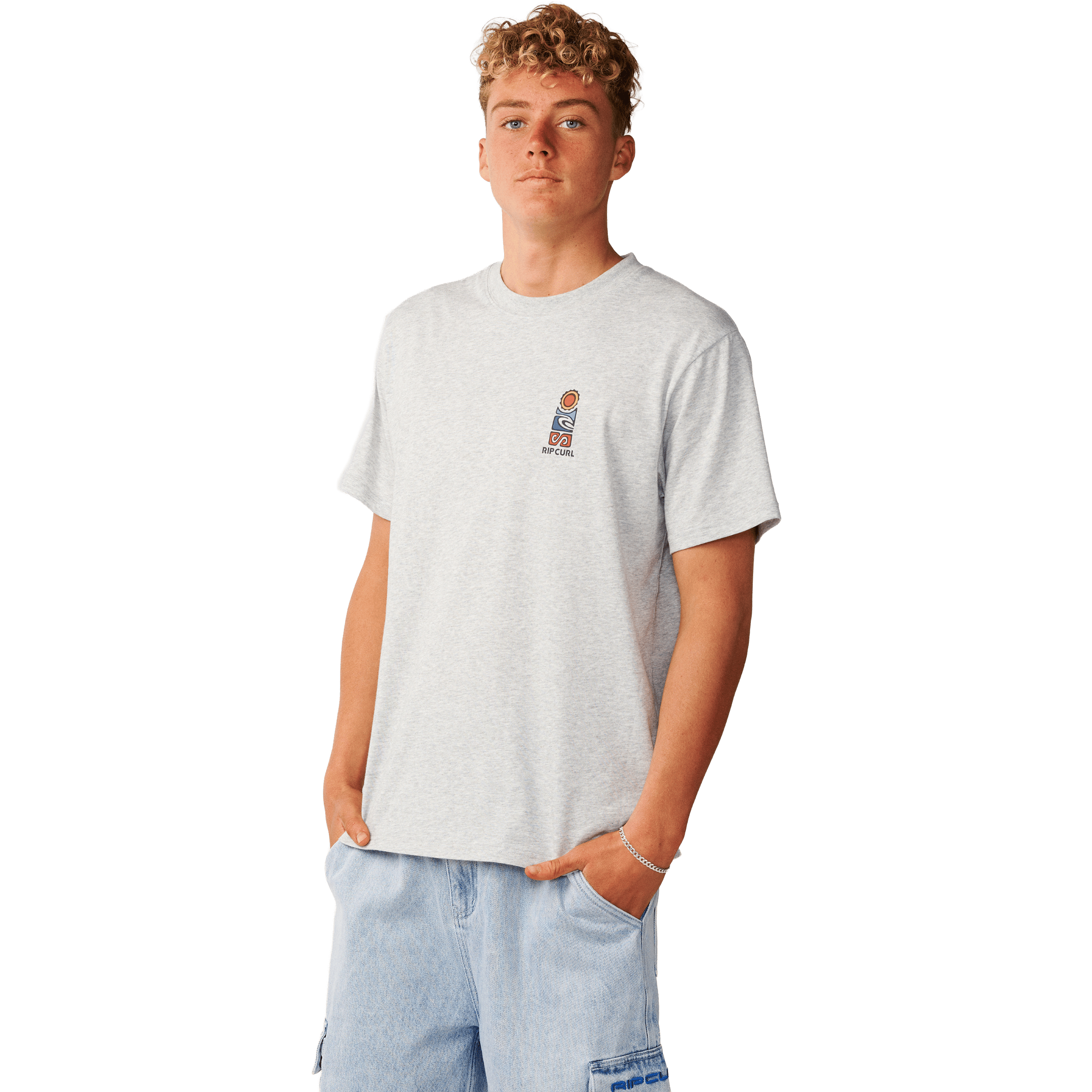 Mens Rip Curl Search Series Vapercool Stack Tee