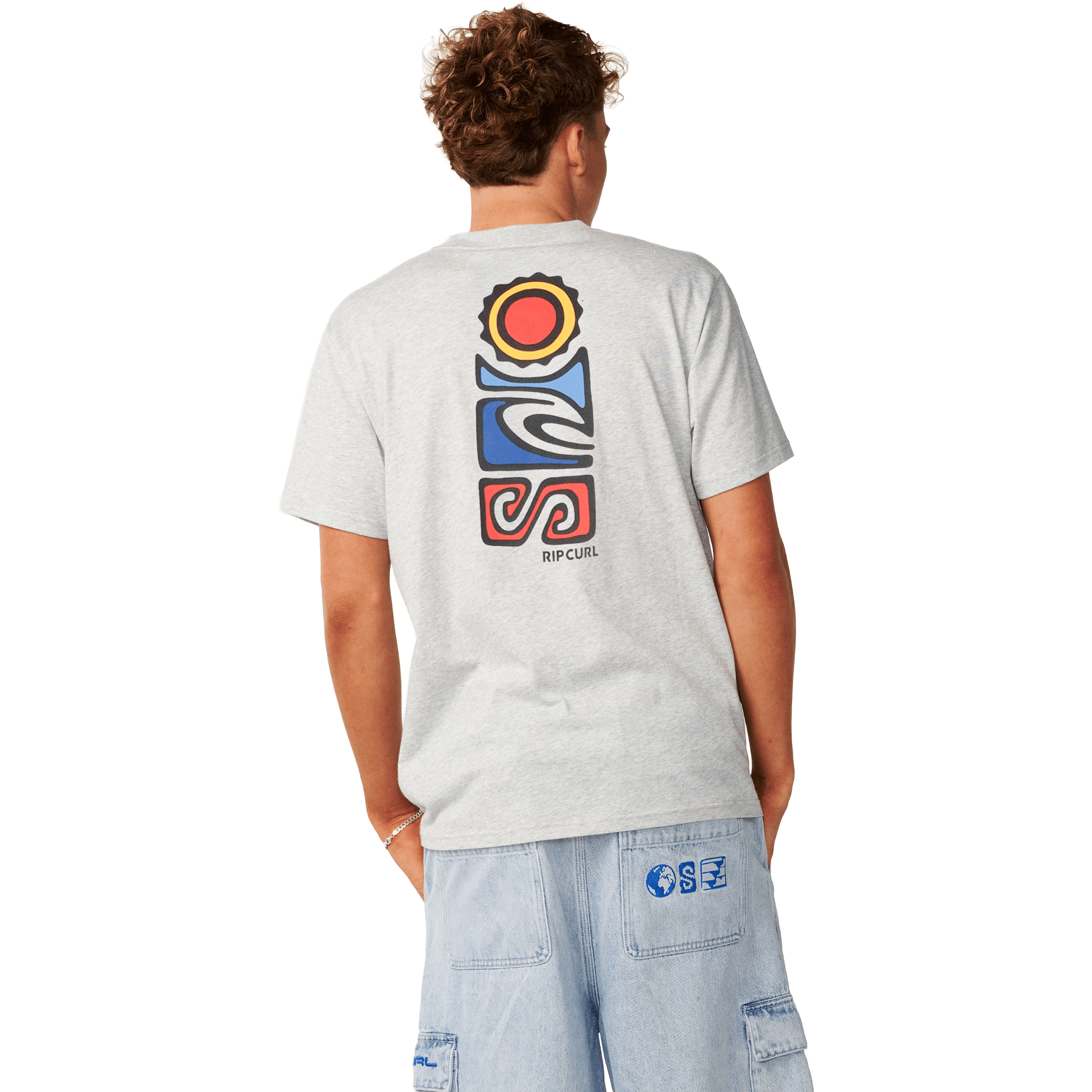 Mens Rip Curl Search Series Vapercool Stack Tee