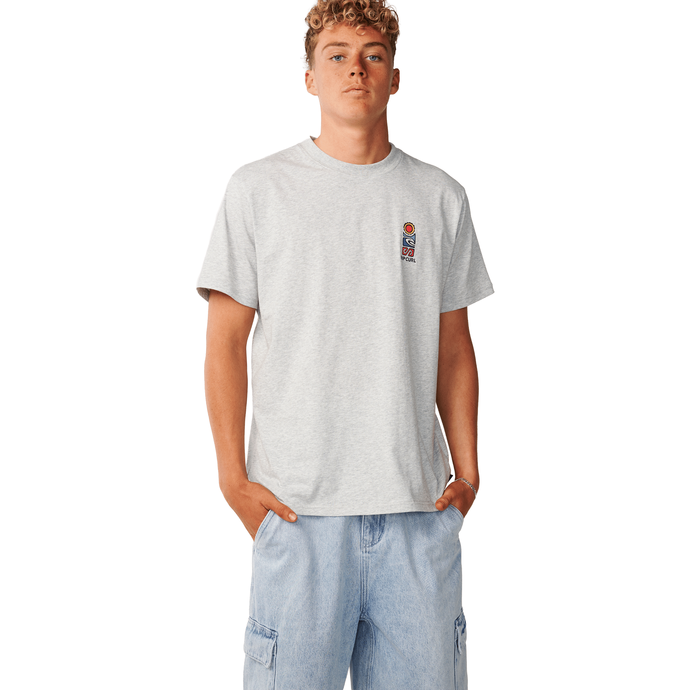Mens Rip Curl Search Series Vapercool Stack Tee