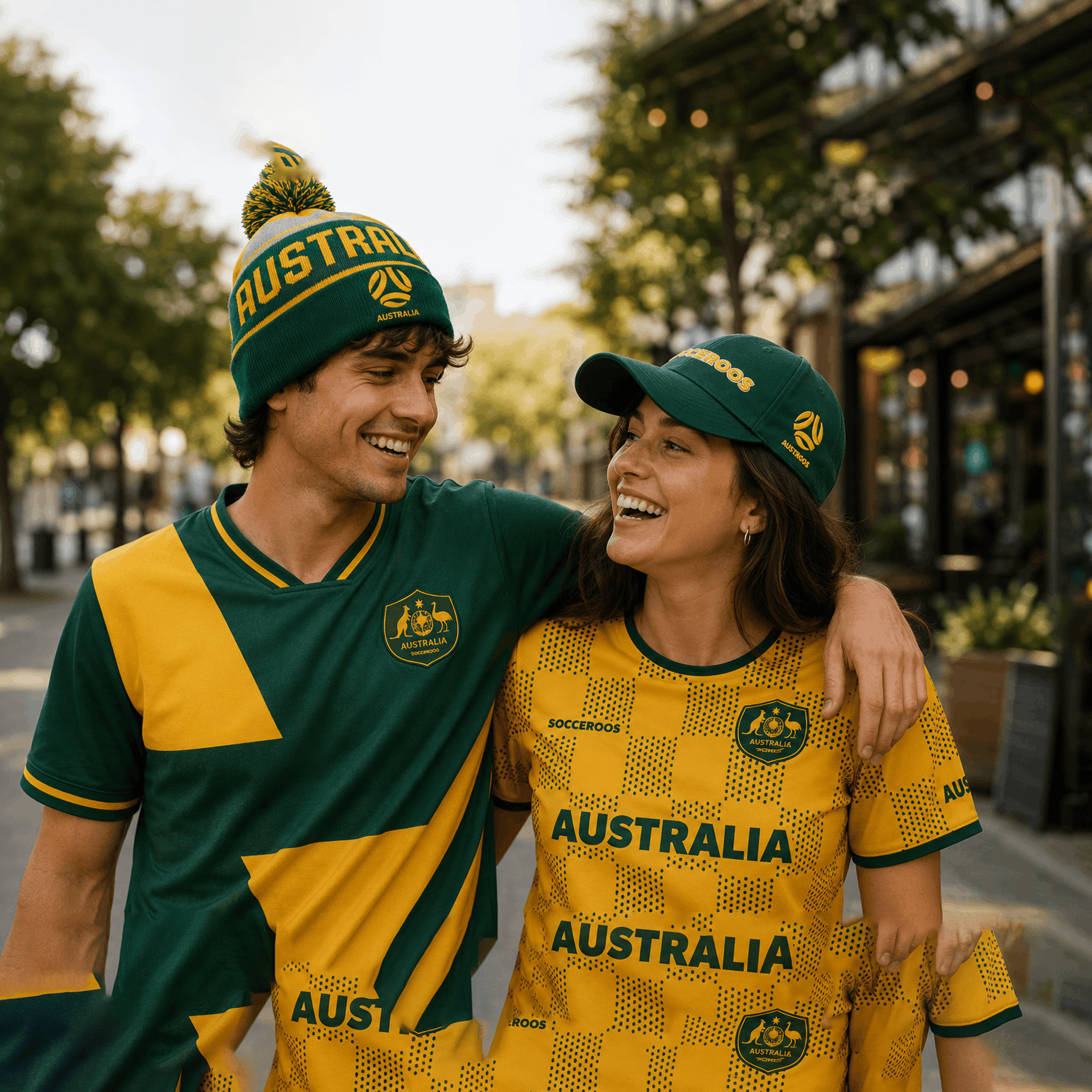 Mens Tidwell Socceroos 93' Replica Football Jersey
