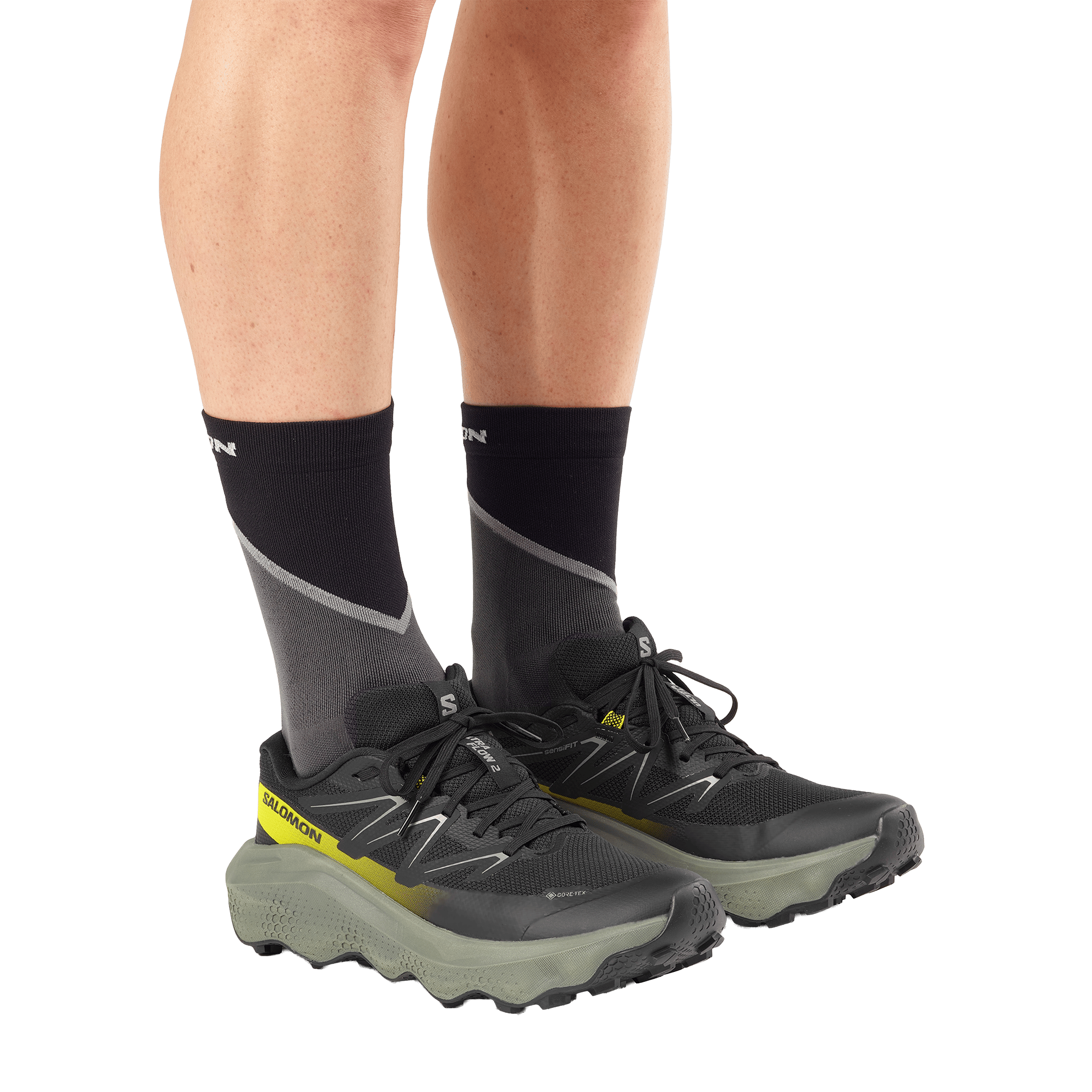 Mens Salomon Ultra Flow 2 (GTX-Waterproof) Trail Running Shoes