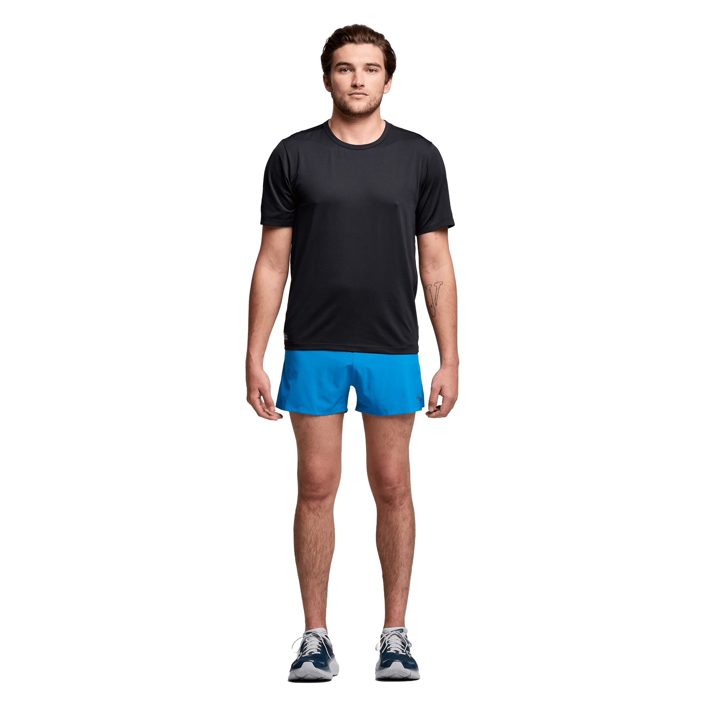 Mens Saucony Stopwatch Running Tee