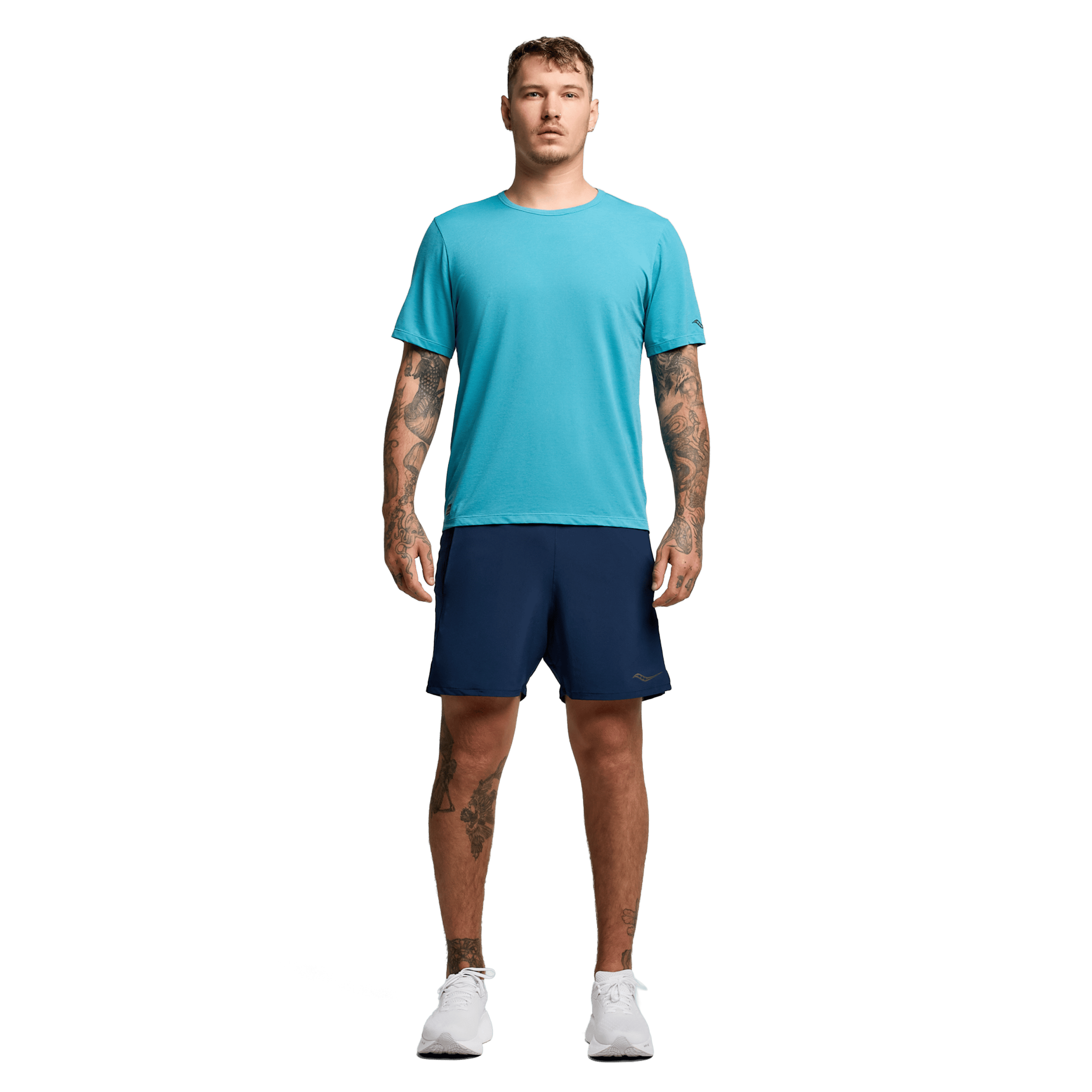 Mens Saucony Stopwatch Running Tee