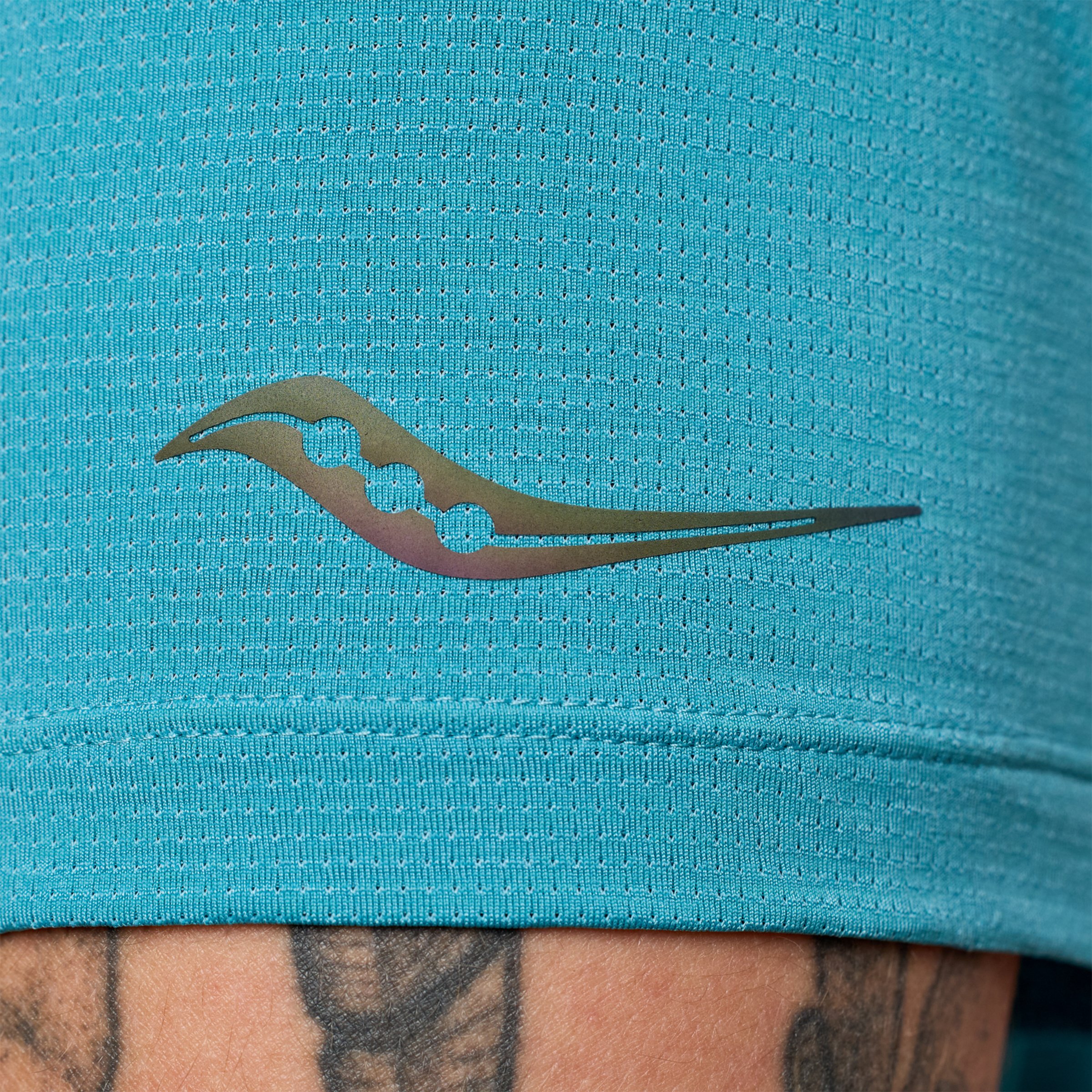 Mens Saucony Stopwatch Running Tee
