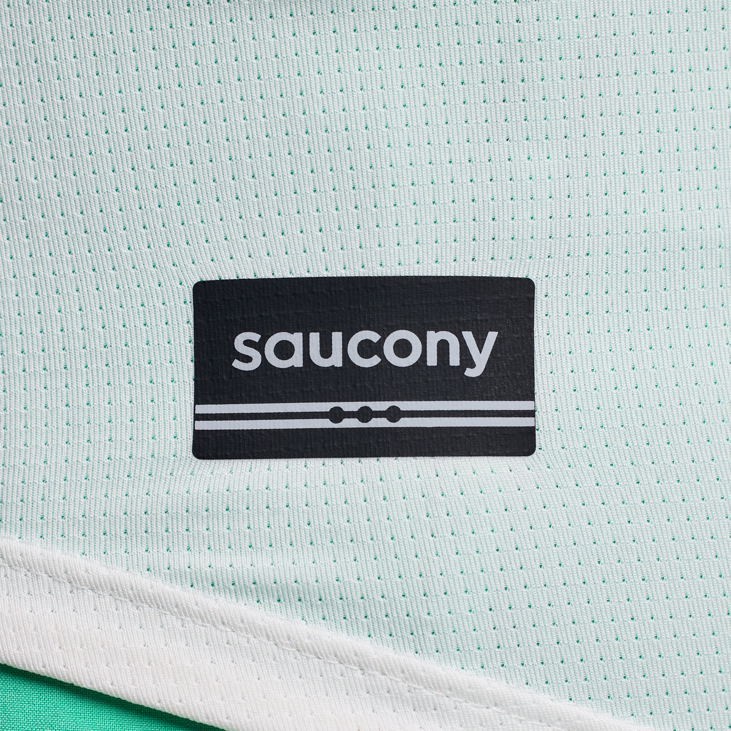 Womens Saucony Stopwatch Running Singlet