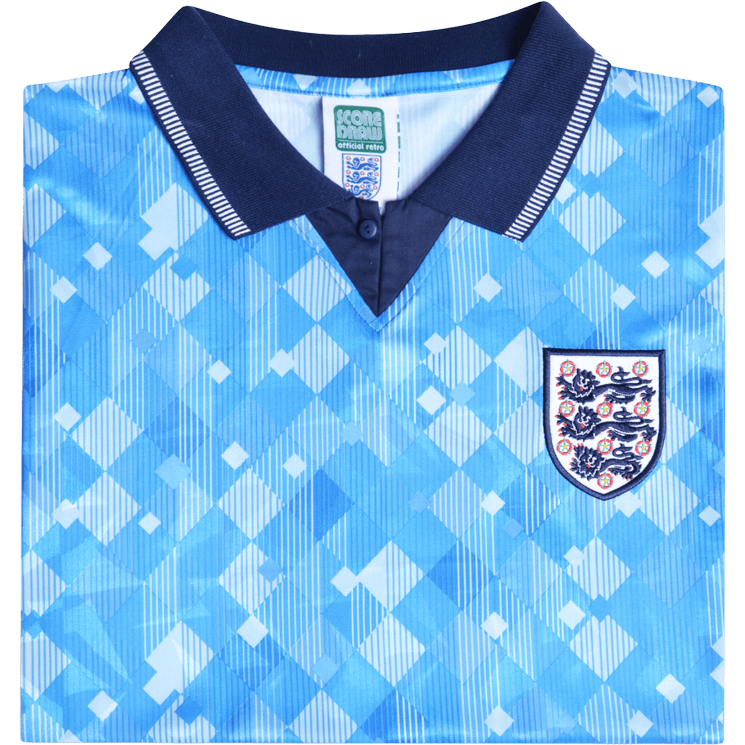 Mens Score Draw England 90' World Cup Finals Third Football Jersey