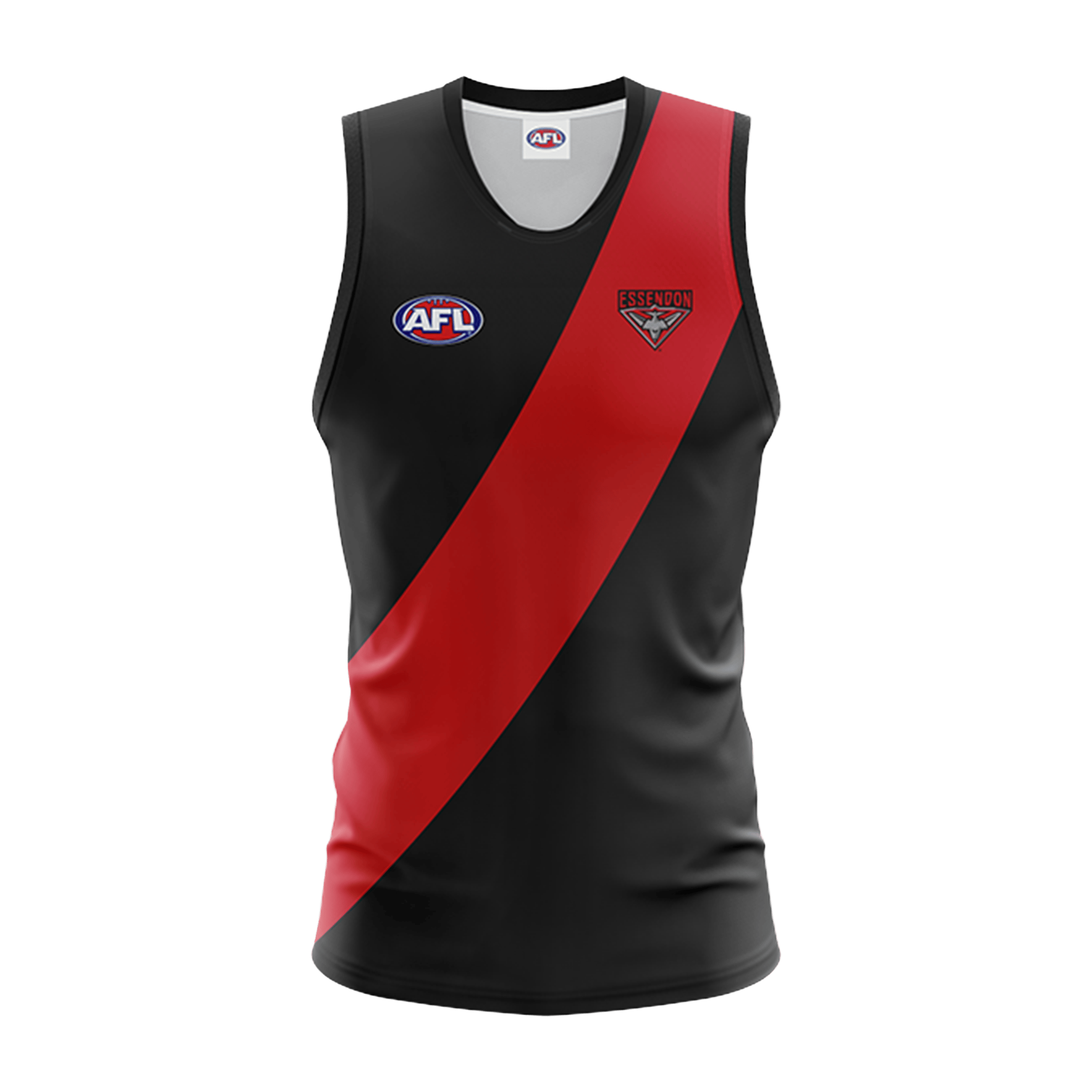Kids Sekem AFL Essendon Bombers 2025 Replica Club Guernsey