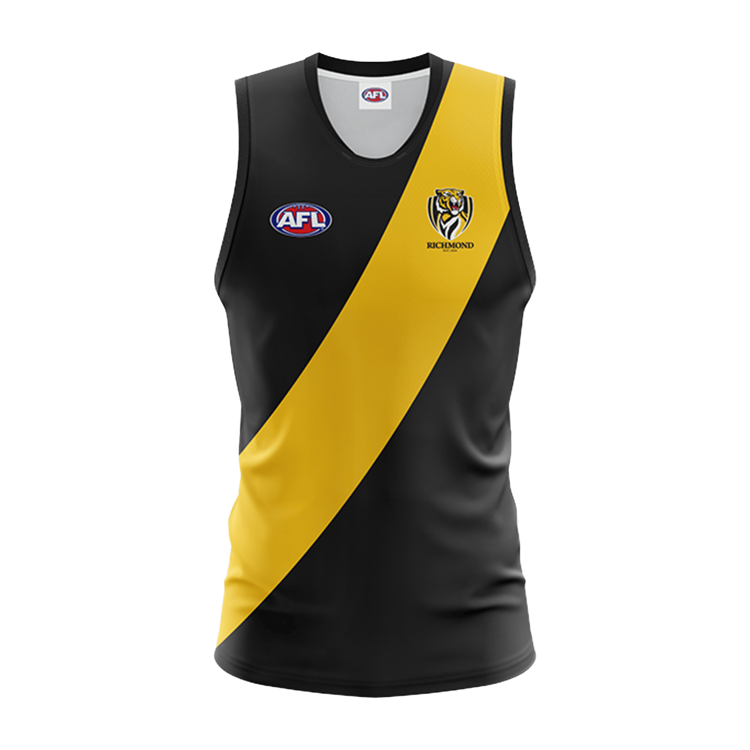 Kids Sekem AFL Richmond Tigers 2025 Replica Club Guernsey
