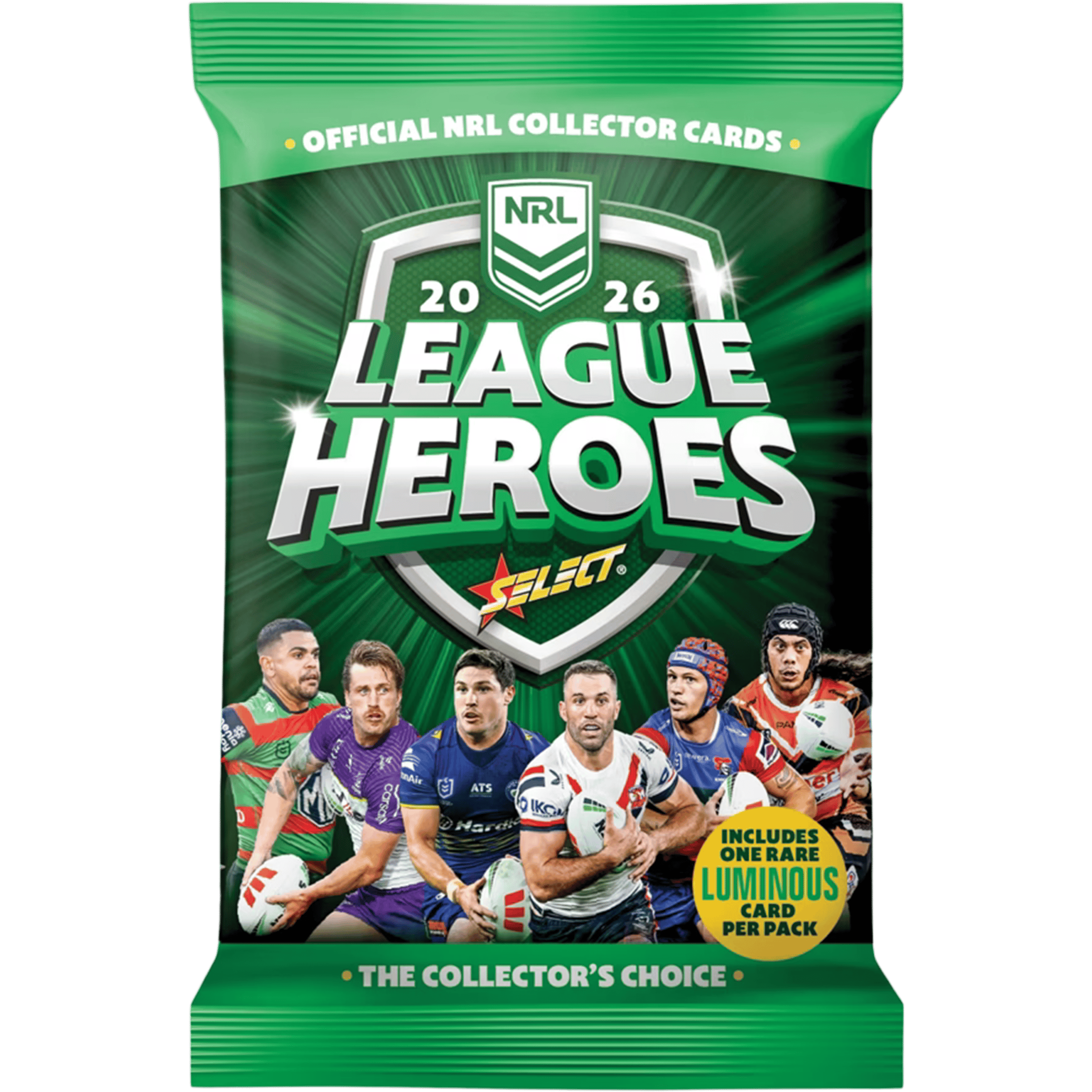 Select Cards NRL 2026 League Heroes Cards Pack