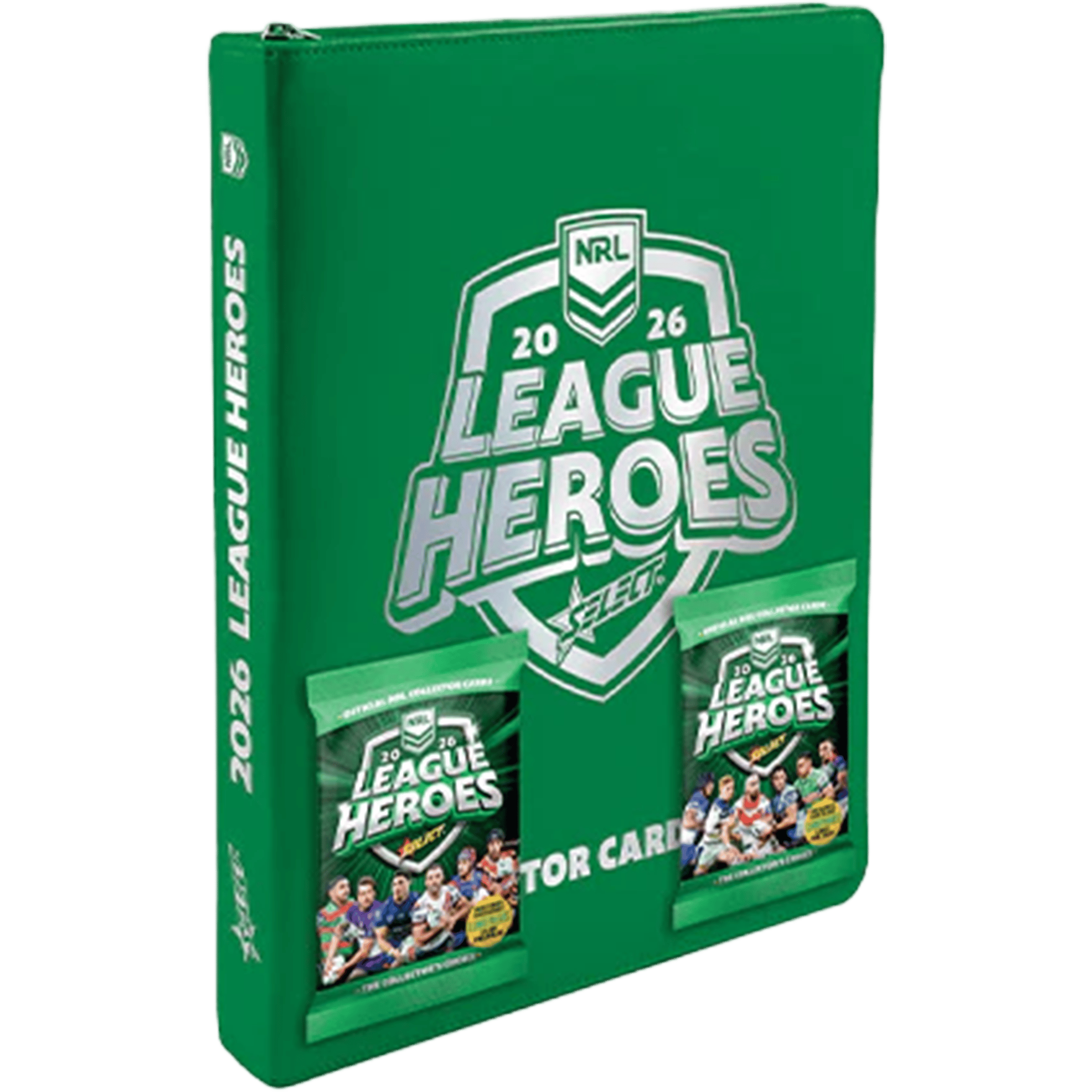 Select Cards NRL League Heroes Vinyl Album (2pk)