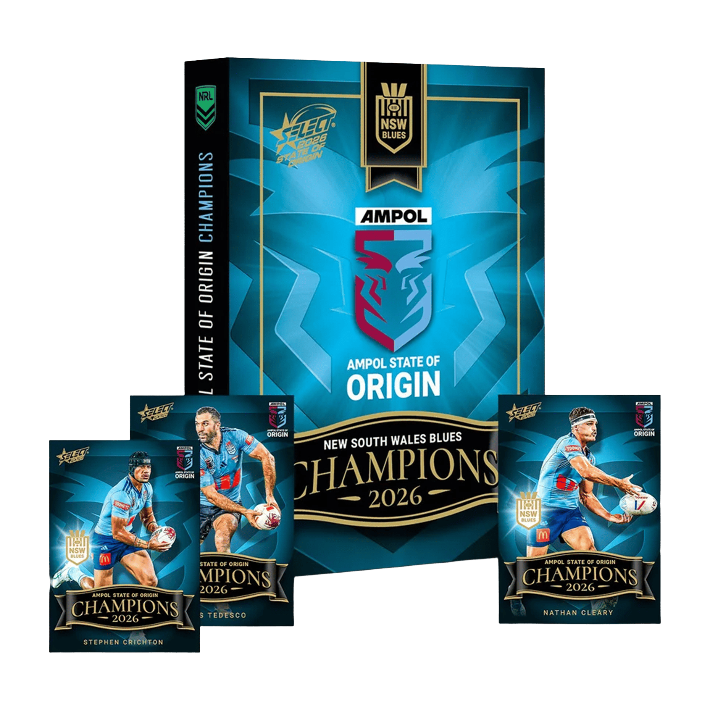 Select Cards 2026 State Of Origin NSW Blues Champions Card Set