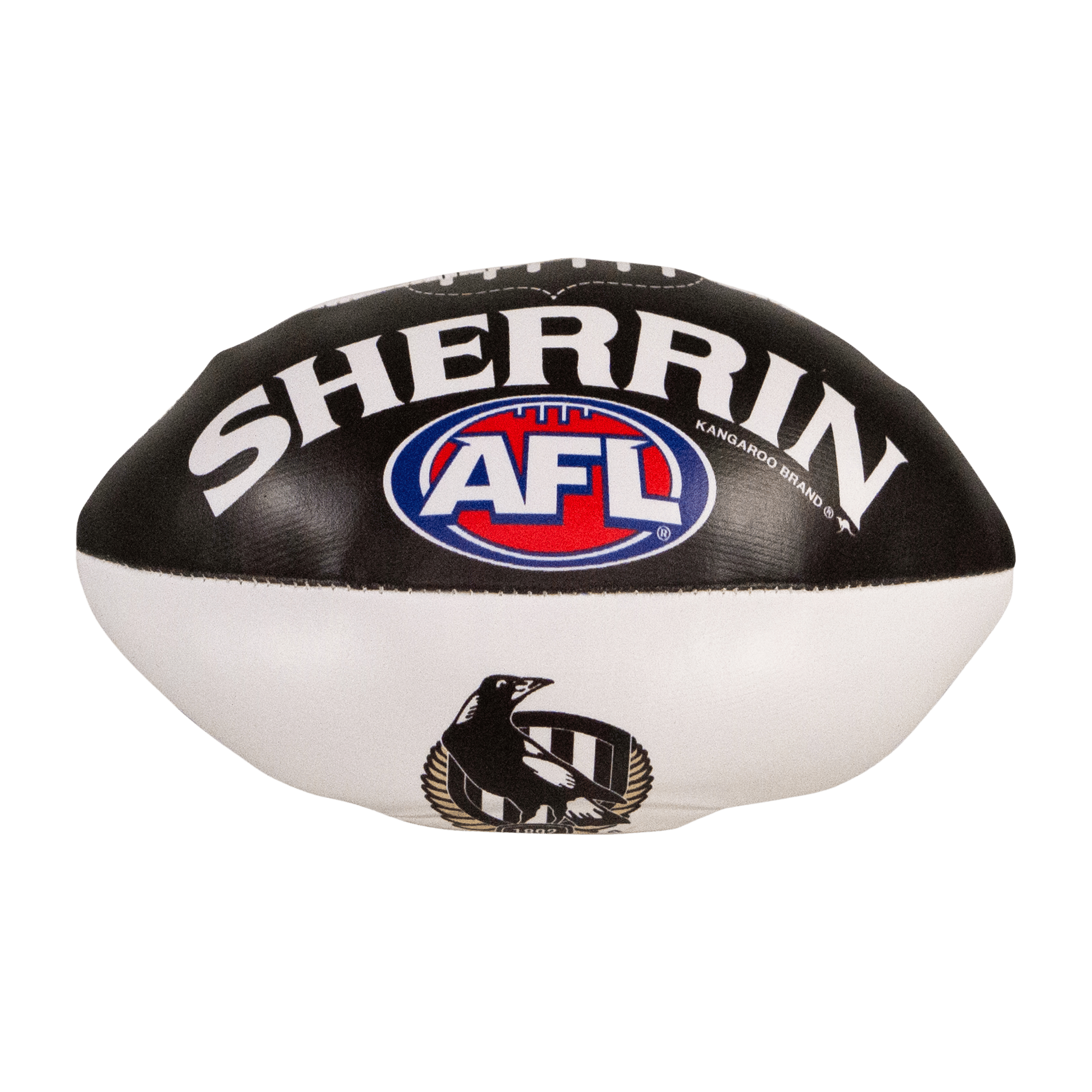 Sherrin AFL Team  (5-inch) Soft Footy Balls (Collingwood Magpies)