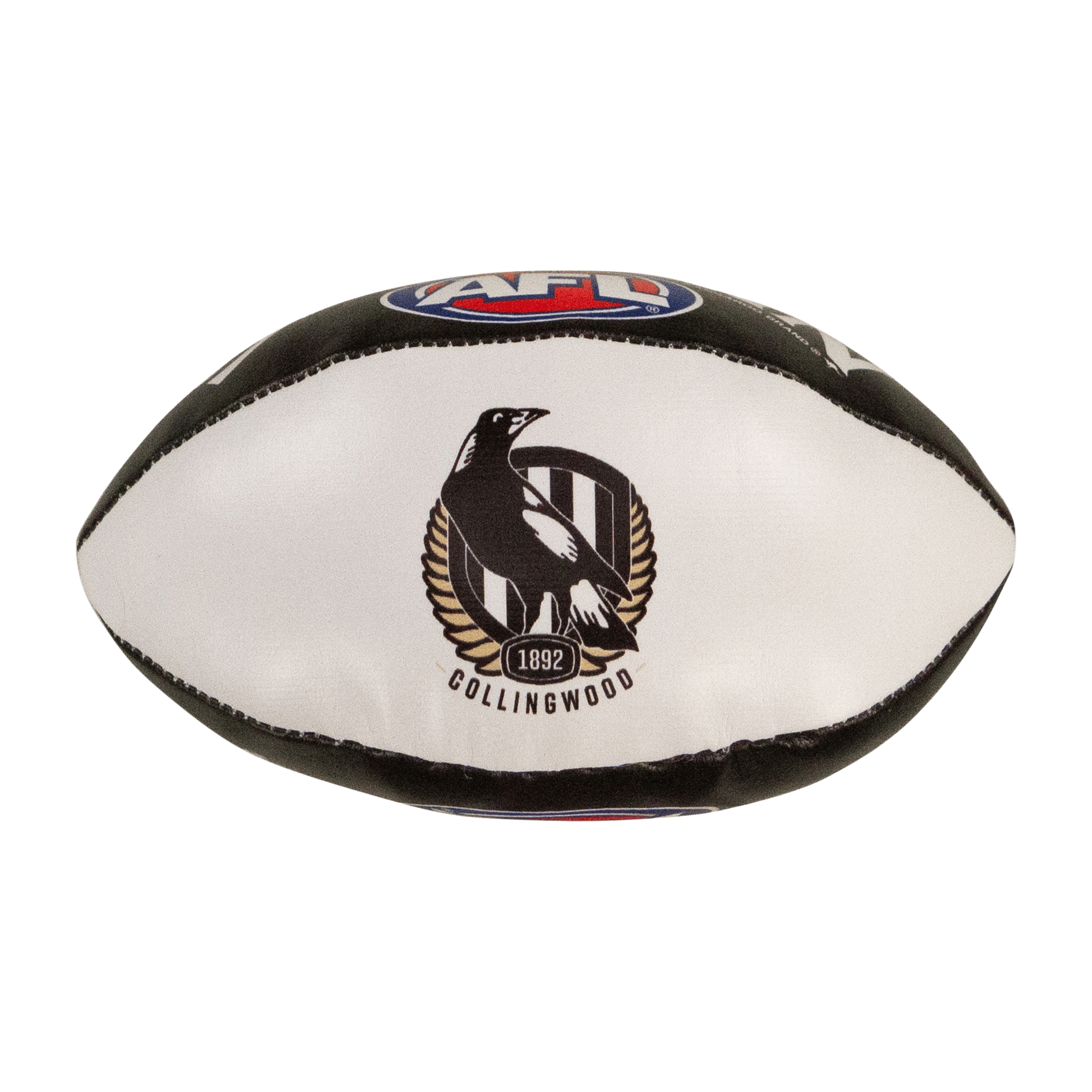 Sherrin AFL Team  (5-inch) Soft Footy Balls (Collingwood Magpies)