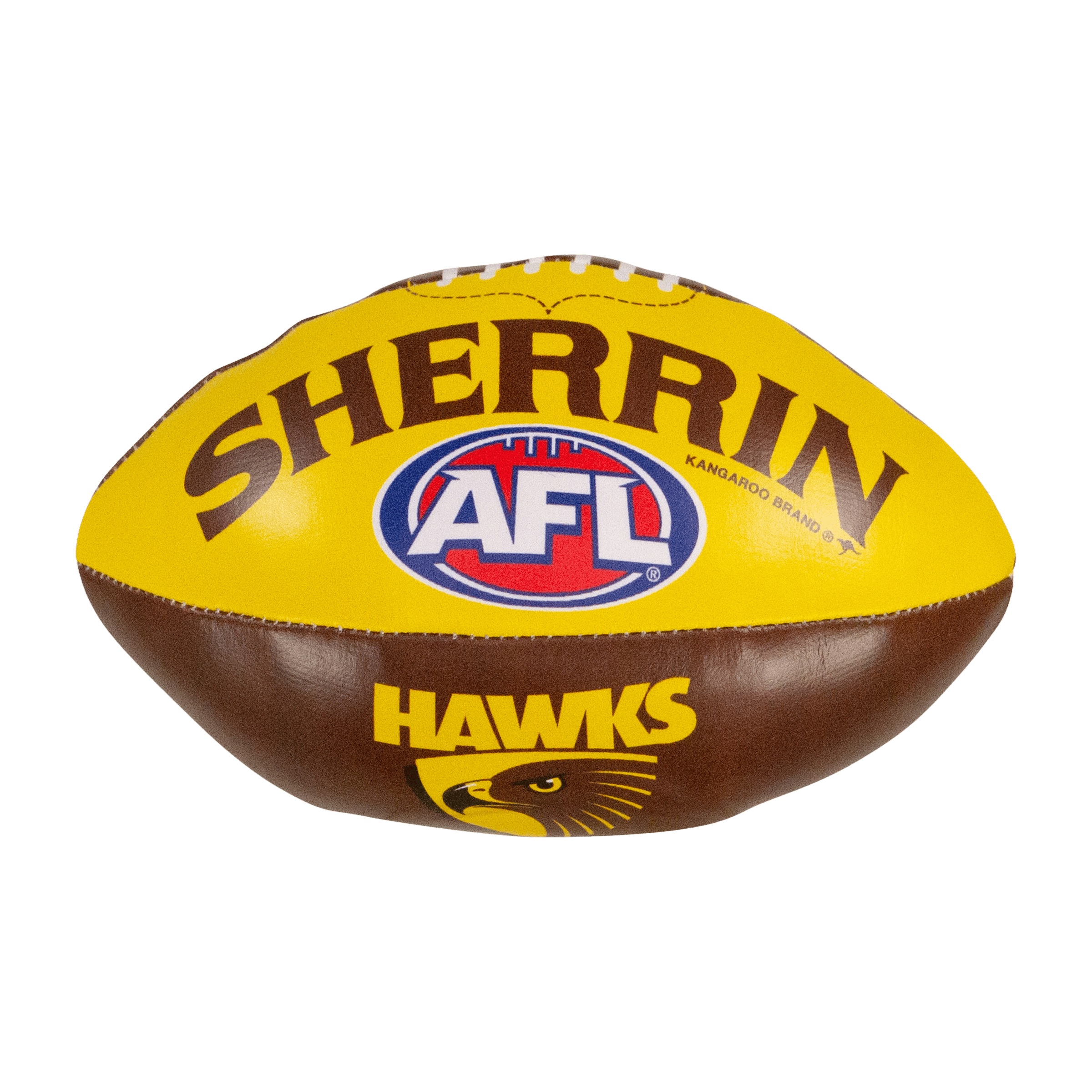 Sherrin AFL  Team  (5-inch) Soft Footy Balls (Hawthorn Hawks)