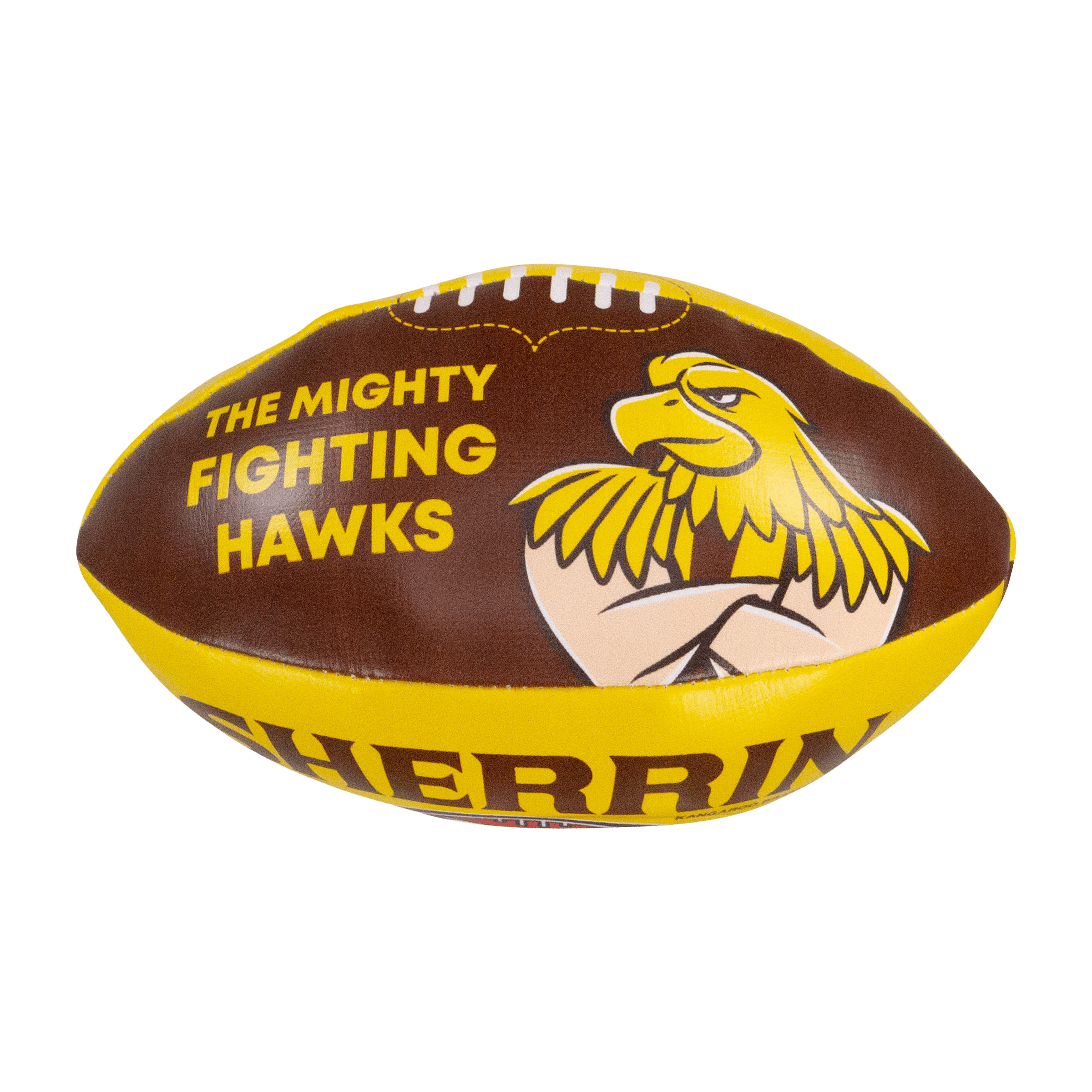 Sherrin AFL  Team  (5-inch) Soft Footy Balls (Hawthorn Hawks)