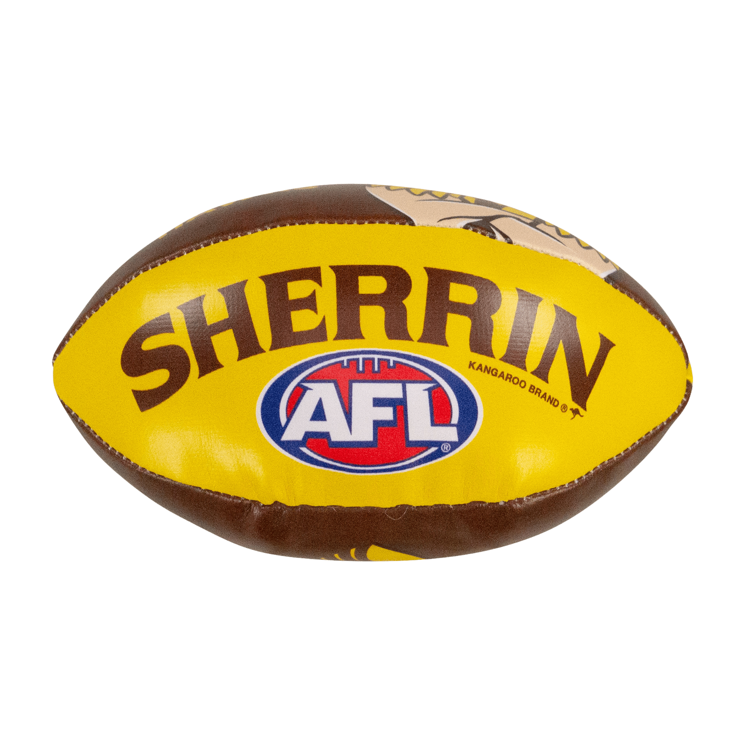 Sherrin AFL  Team  (5-inch) Soft Footy Balls (Hawthorn Hawks)