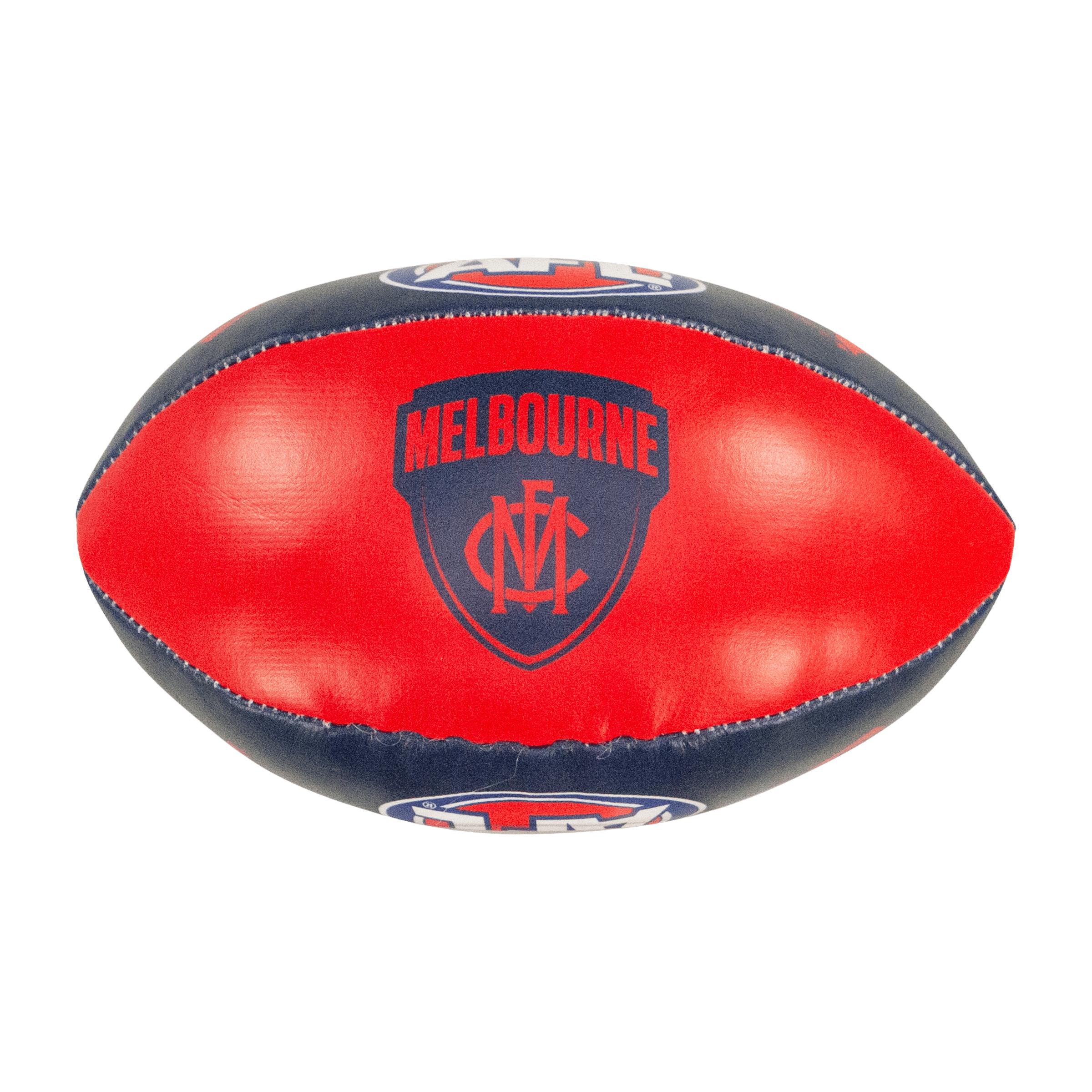 Sherrin AFL Team  (5-inch) Soft Footy Balls (Melbourne Demons)