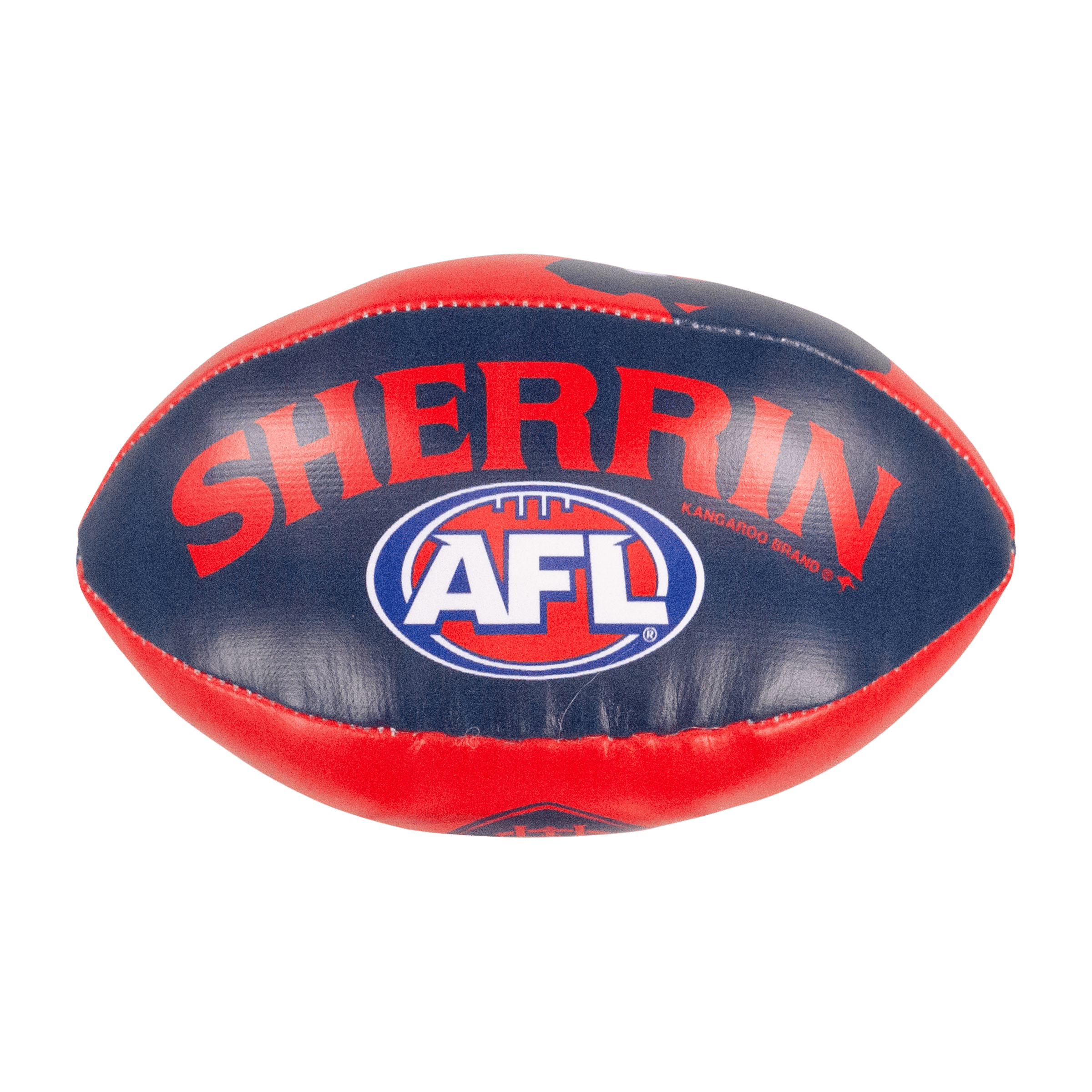 Sherrin AFL Team  (5-inch) Soft Footy Balls (Melbourne Demons)