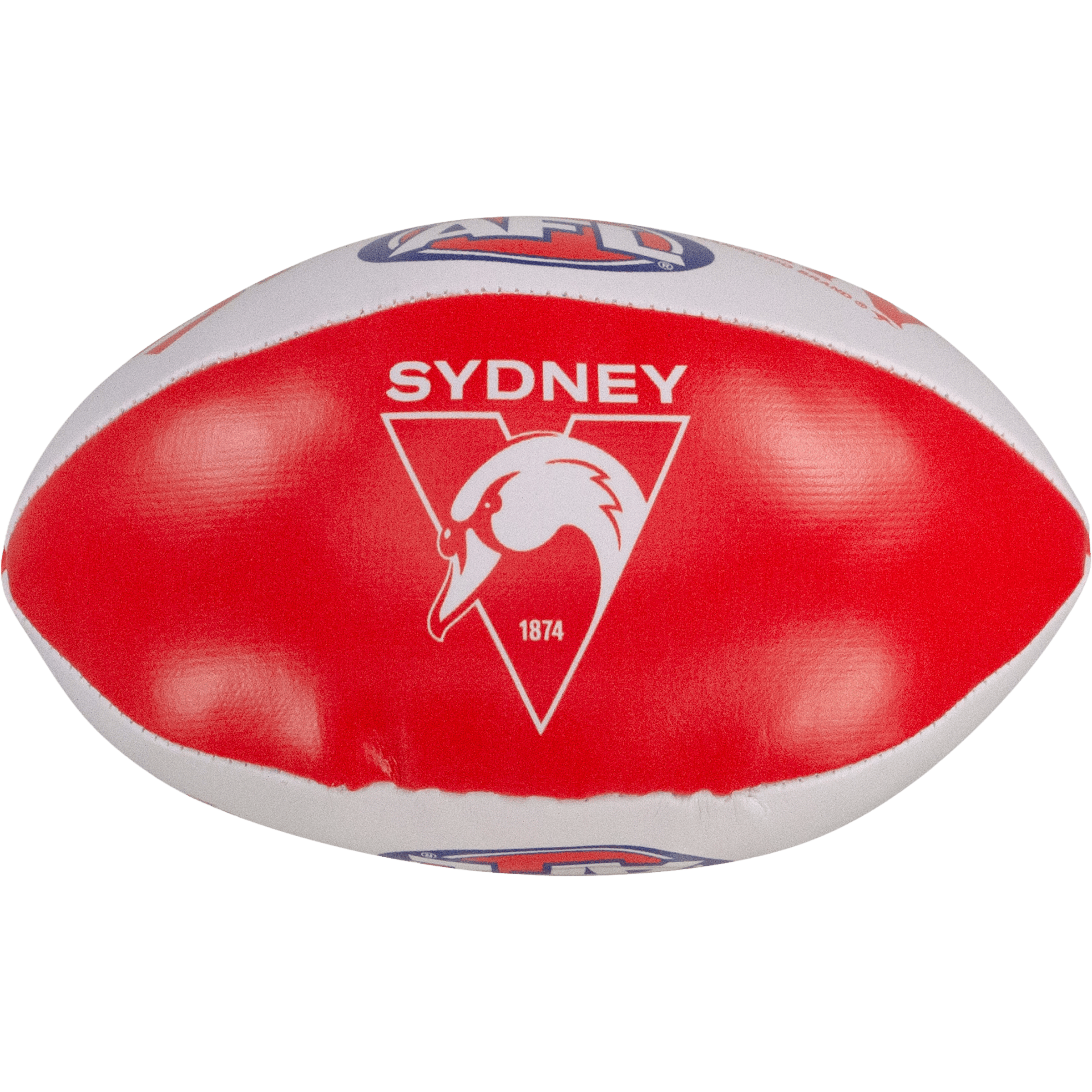 Sherrin AFL Team (5-inch) Soft Footy Balls (Sydney Swans)