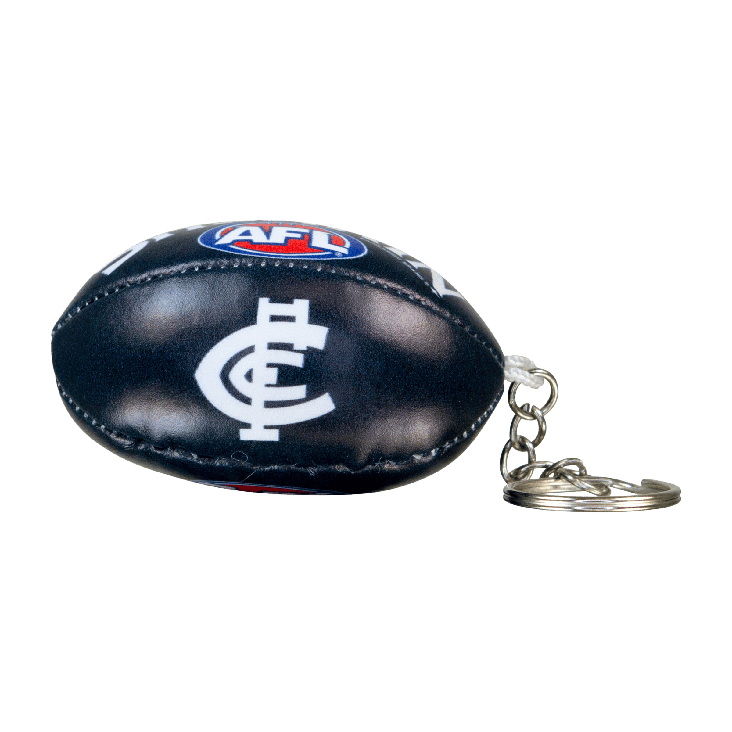Sherrin AFL Team Keyrings (Carlton Blues)