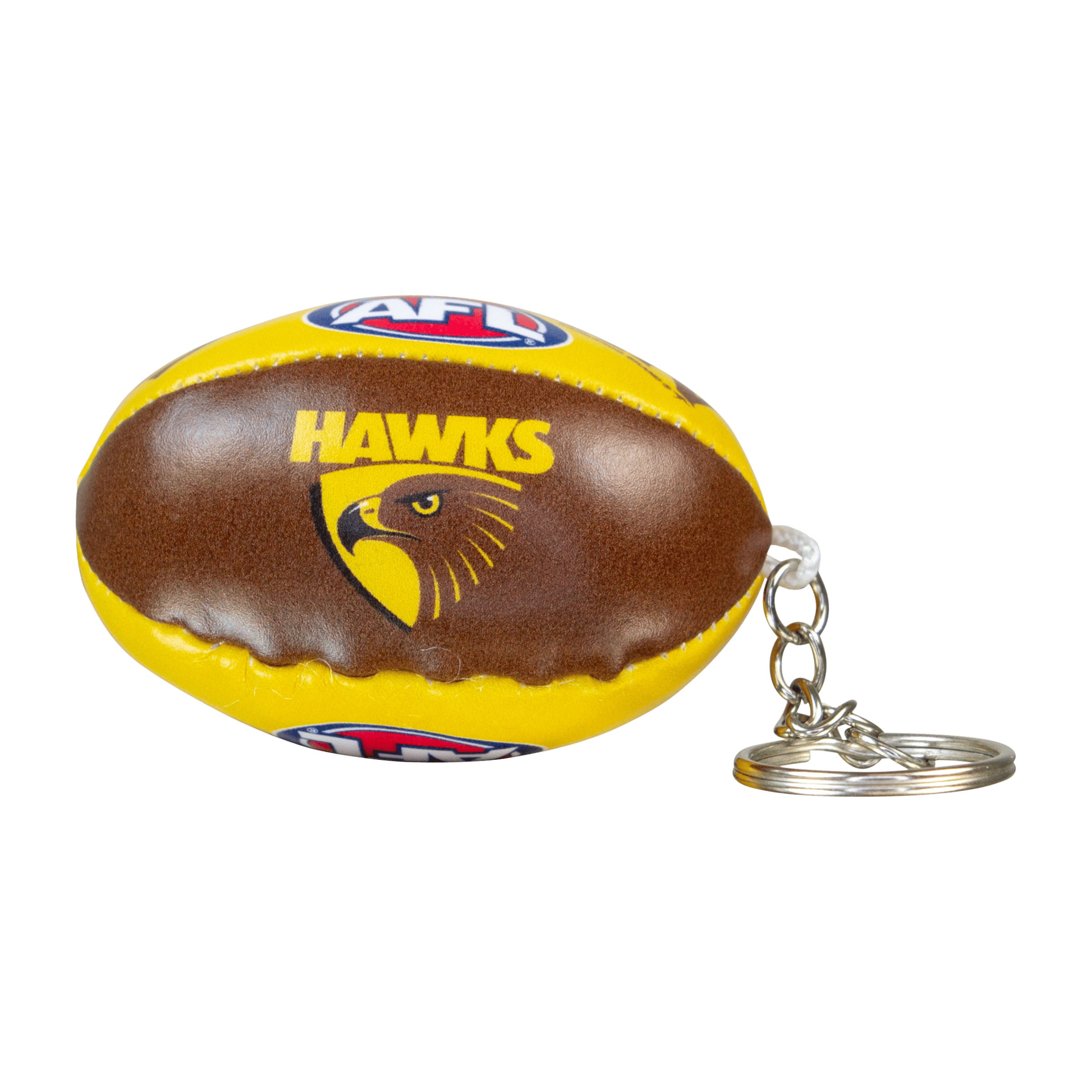 Sherrin AFL  Team Keyrings (Hawthorn Hawks)