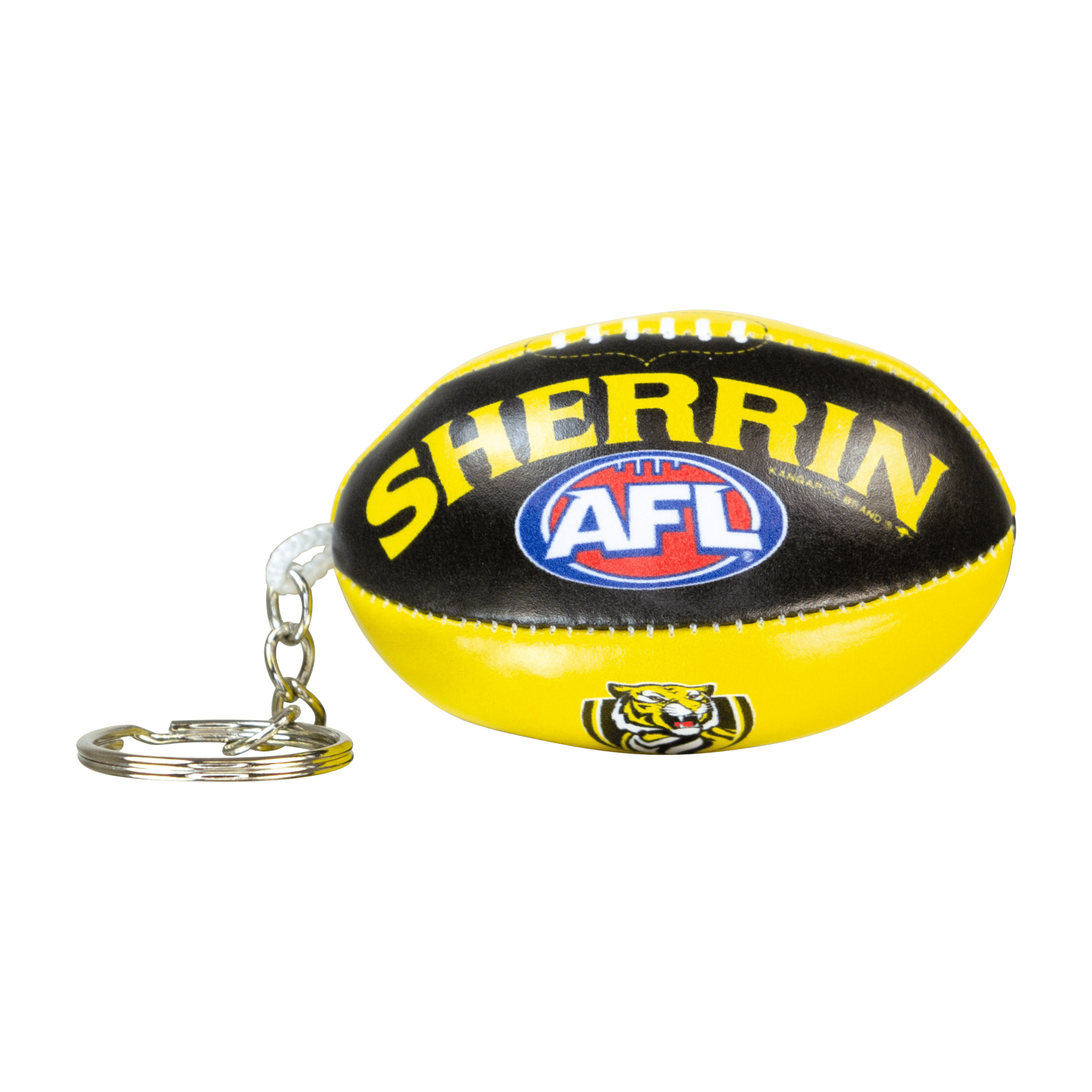 Sherrin AFL Richmond Tigers Team Keyrings