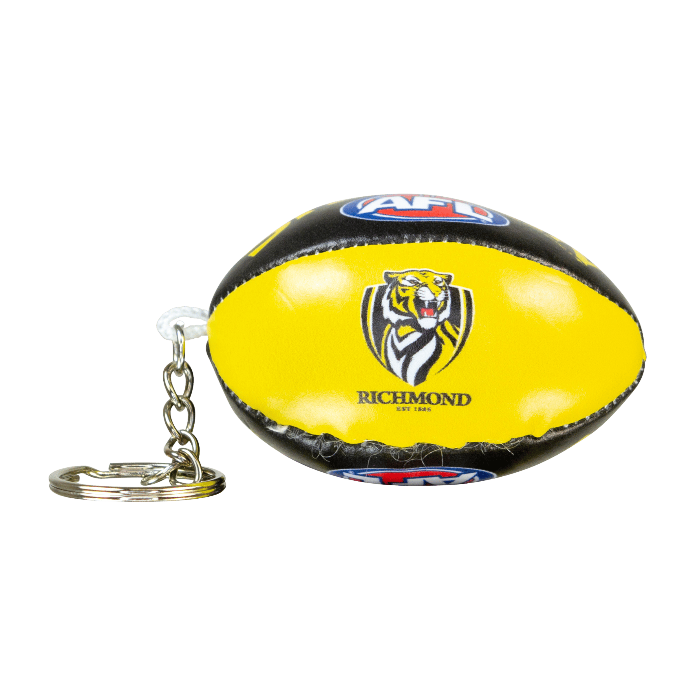 Sherrin AFL Richmond Tigers Team Keyrings