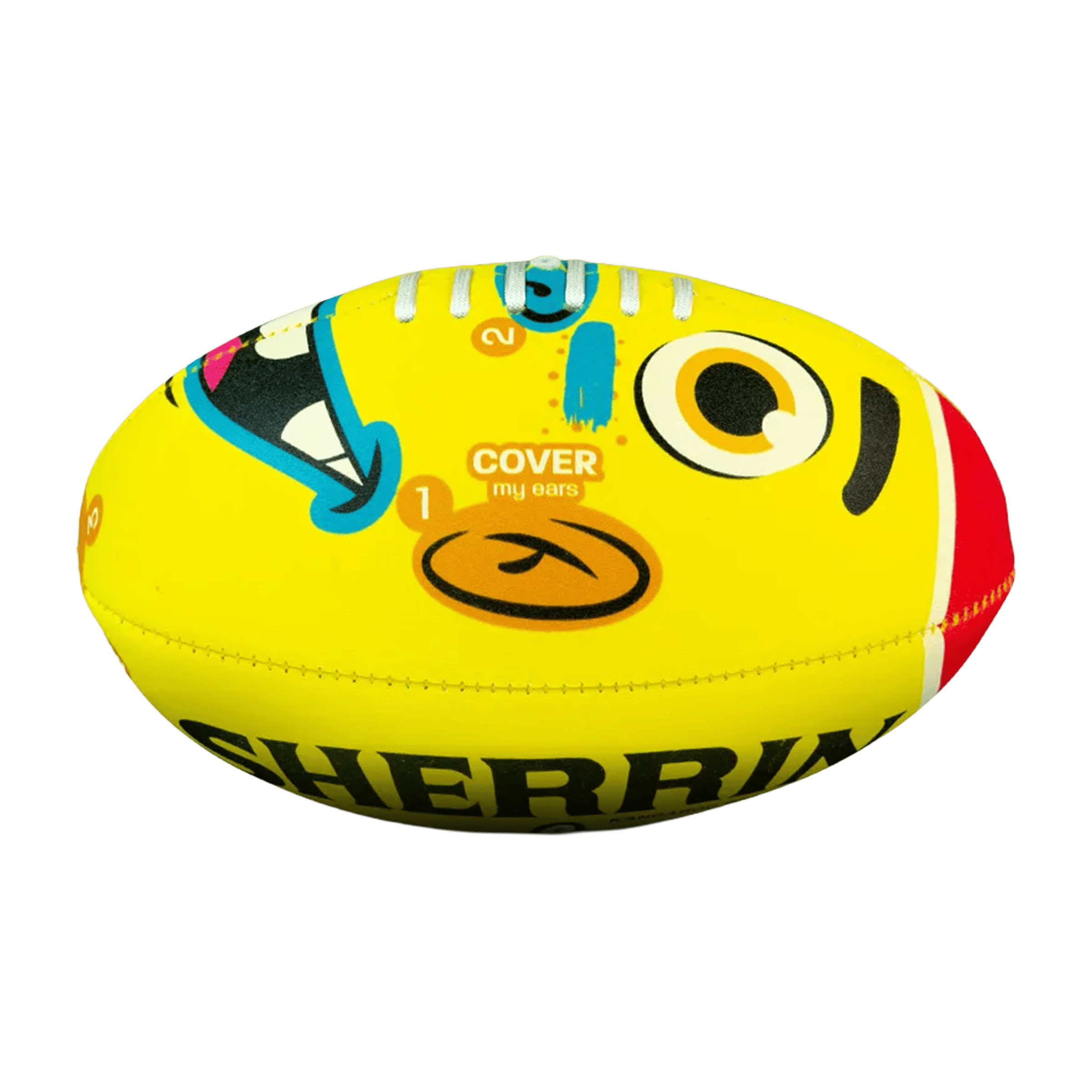 Sherrin Aussie Rules (Size 2) Face Footy Ball