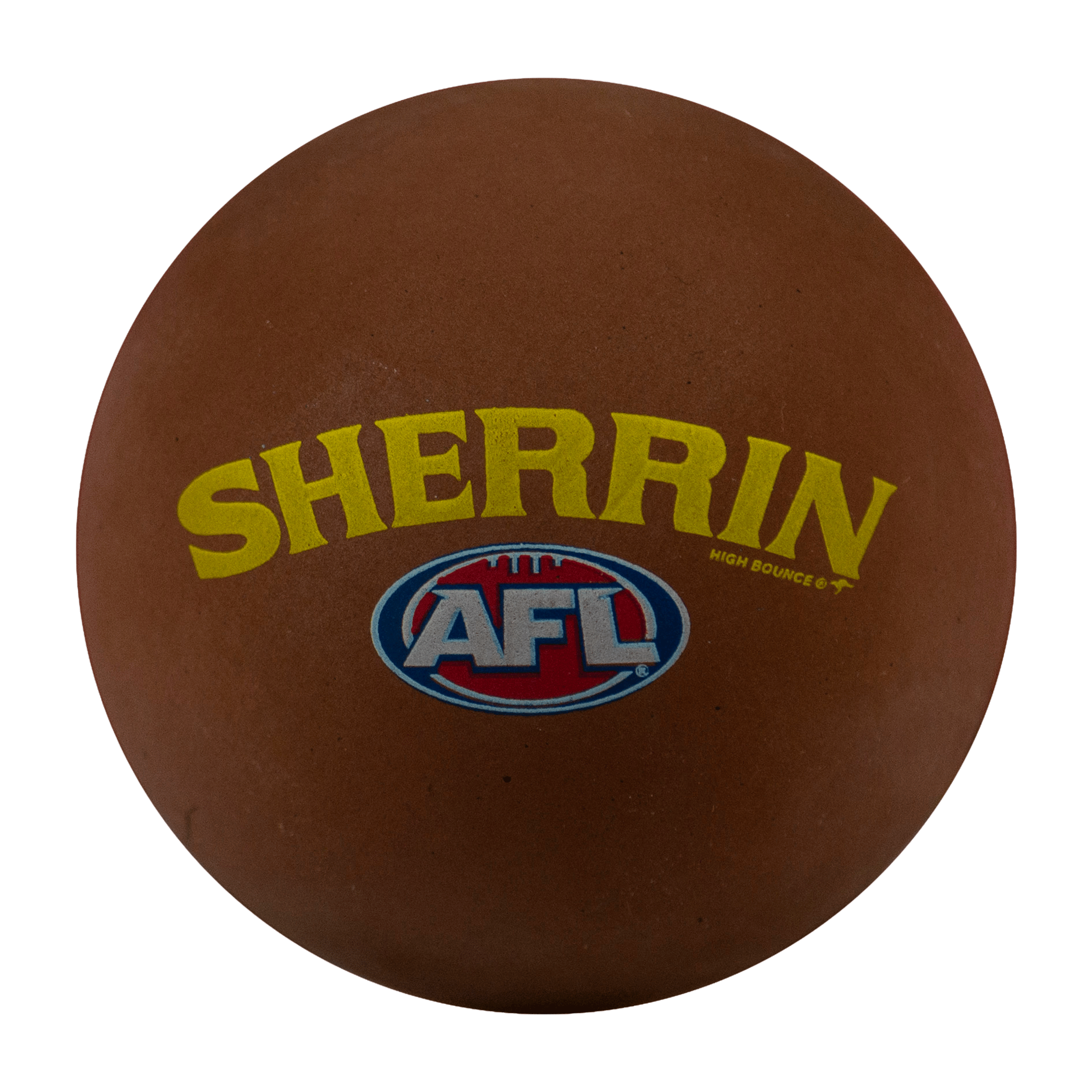 Sherrin AFL  Team  (5-inch) High Bounce Balls (Hawthorn Hawks)
