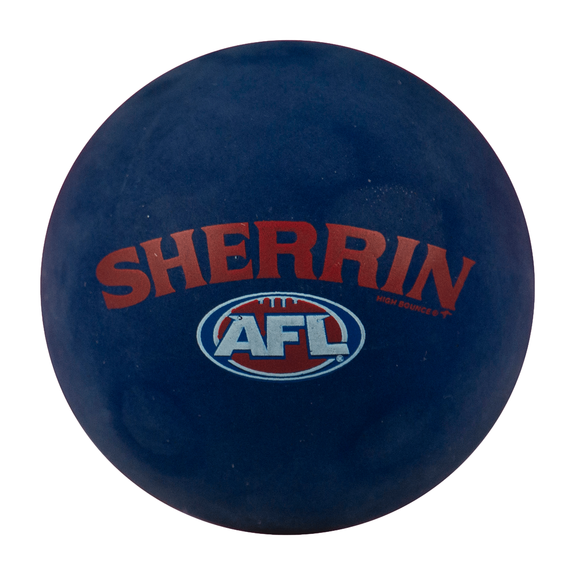 Sherrin AFL Team  (5-inch) High Bounce Balls (Melbourne Demons)