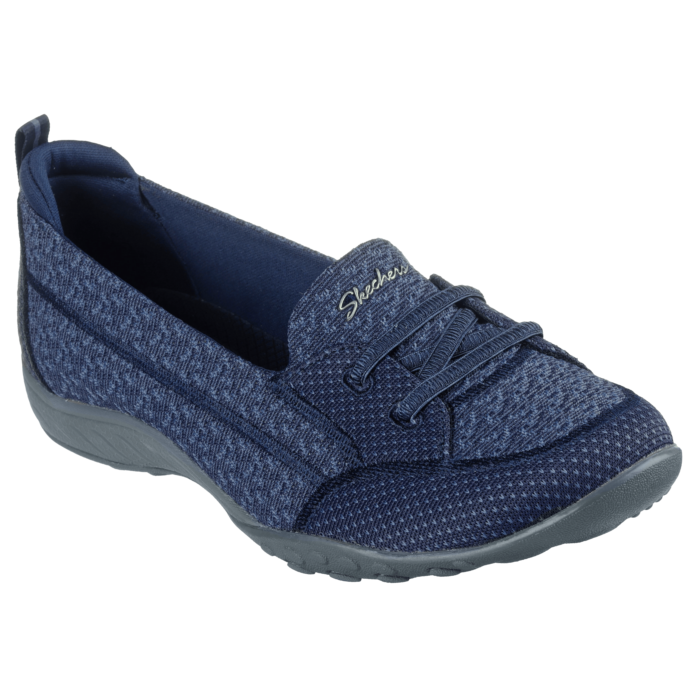 Womens Skechers Breathe-Easy Holding Line Slip-On Shoes