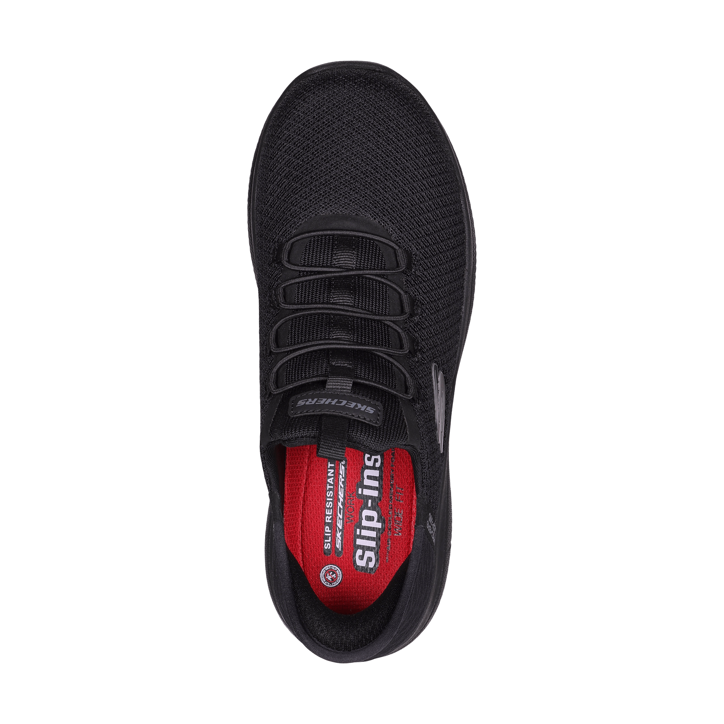 Womens Skechers Slip-ins Work: Summits Slip Resistant (Wide) Shoes