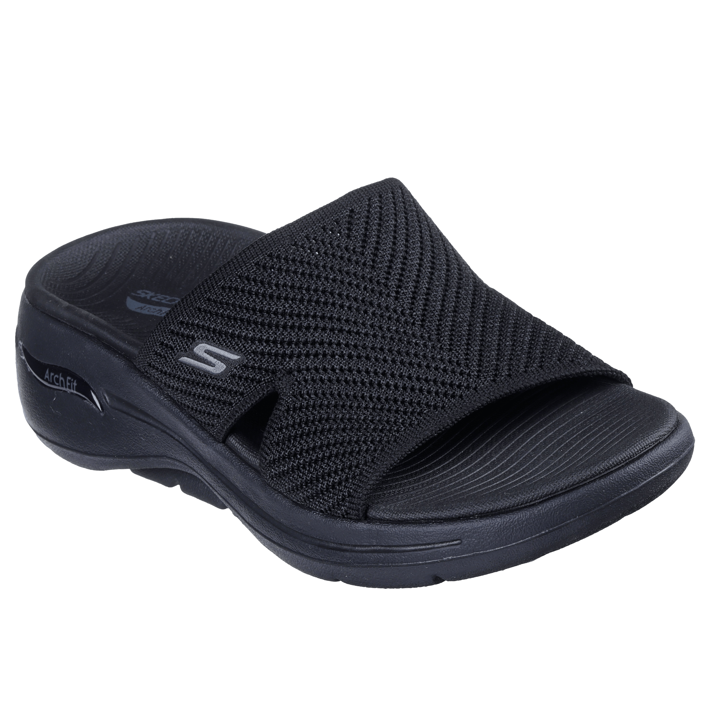 Womens Skechers Arch Fit – Allure Mauve Sandals