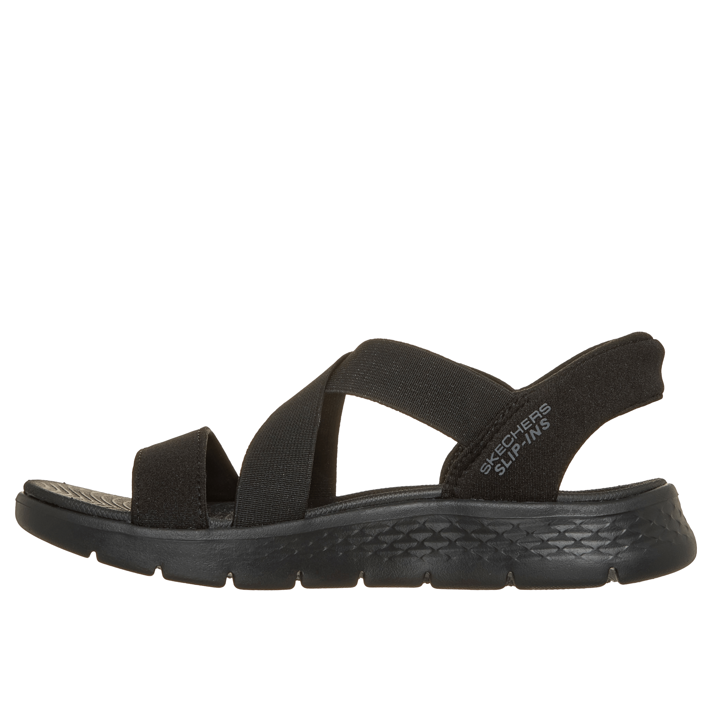 Womens Skechers Slip-Ins: GO Walk Flex - Glimmer (Wide) Sandals