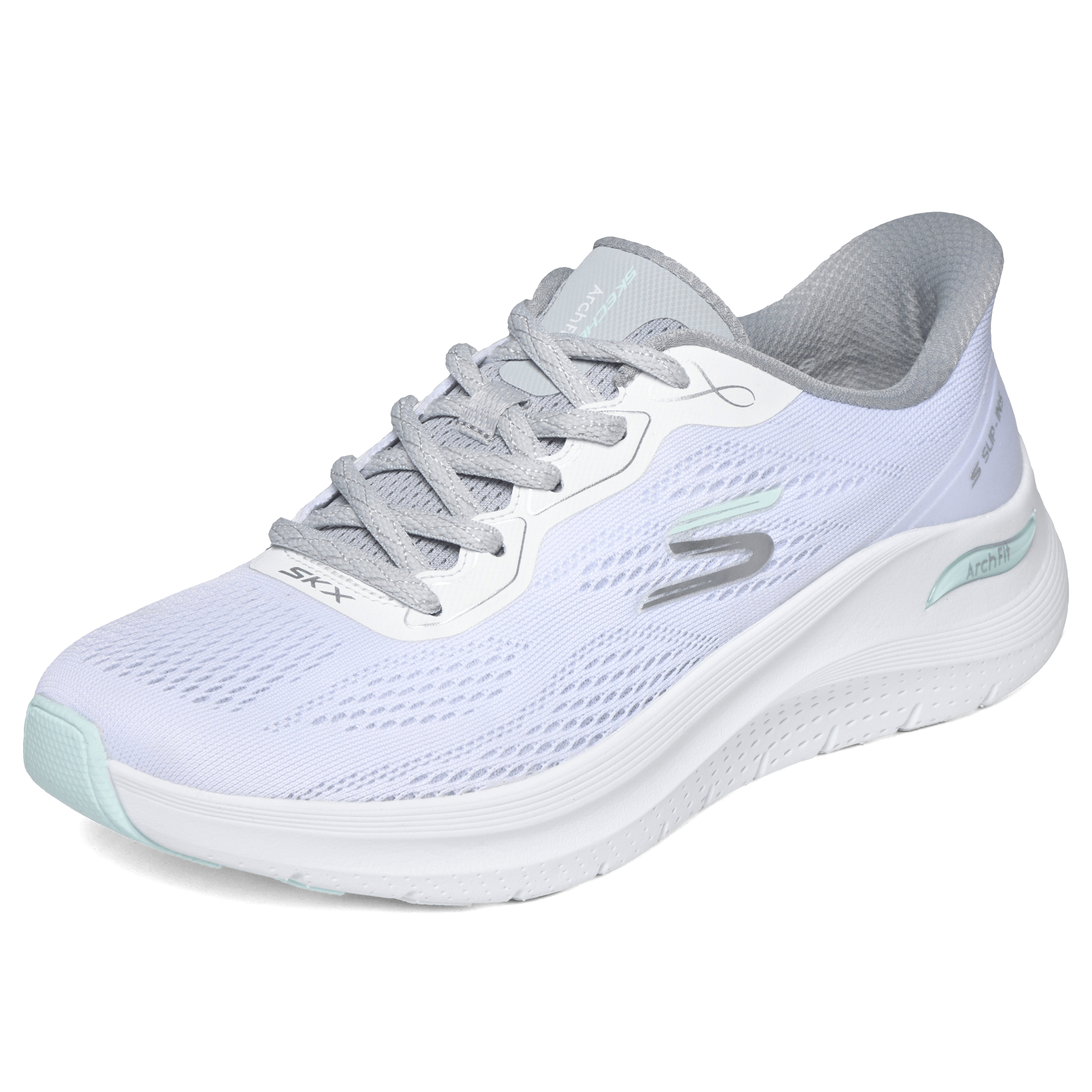 Womens Skechers Arch Fit 2.0 - Bold Motion Shoes (Slip-Ins)