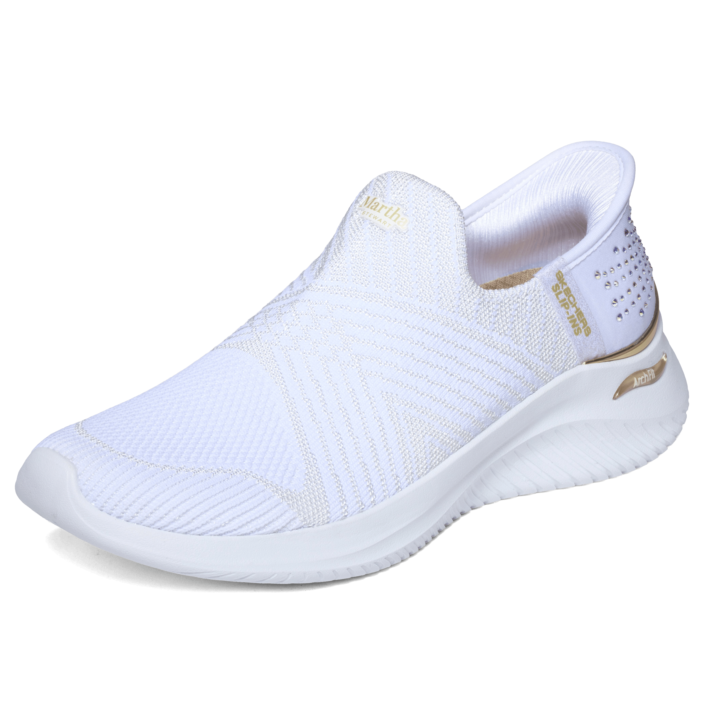 Womens Skechers Slip-ins Martha Stewart: Arch Fit Ultra Flex 3.0 - Brilliant Diamond Shoes